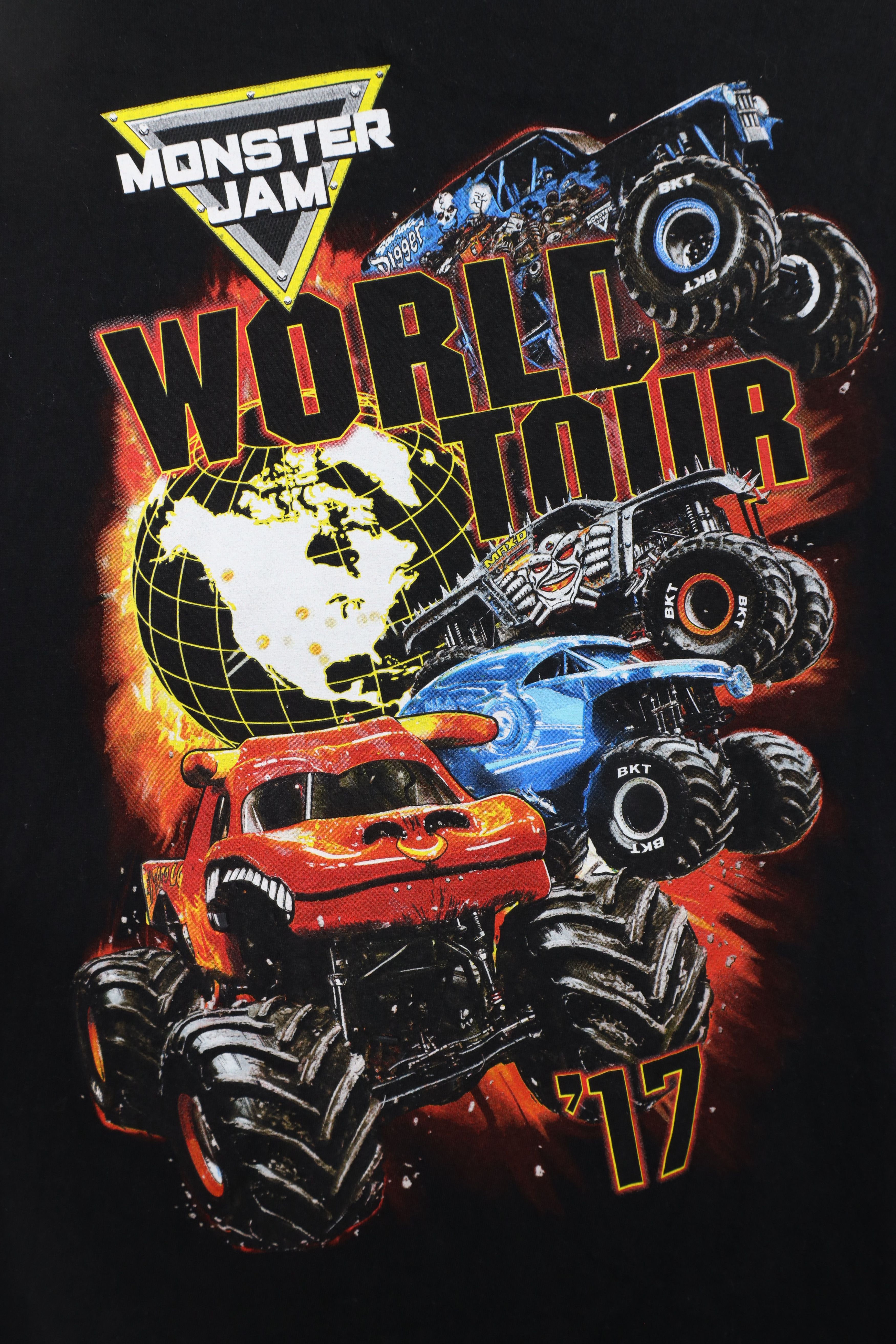 Vintage Vintage Y2K 2017 Monster Jam Digger Monster Truck T-Shirt Size US M / EU 48-50 / 2 - 9 Thumbnail