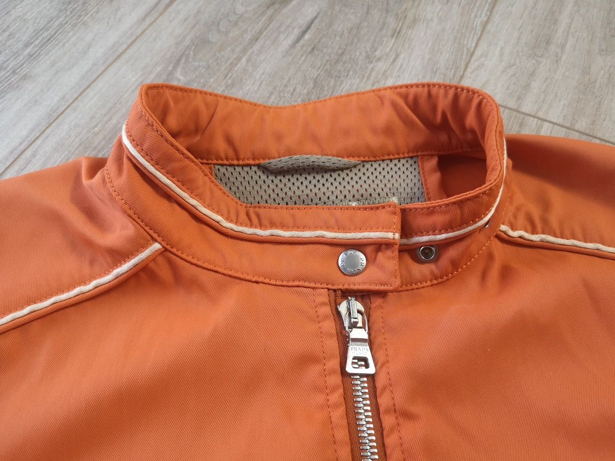 Prada Prada Nylon Jacket Made in Italy Size L / US 10 / IT 46 - 14 Thumbnail
