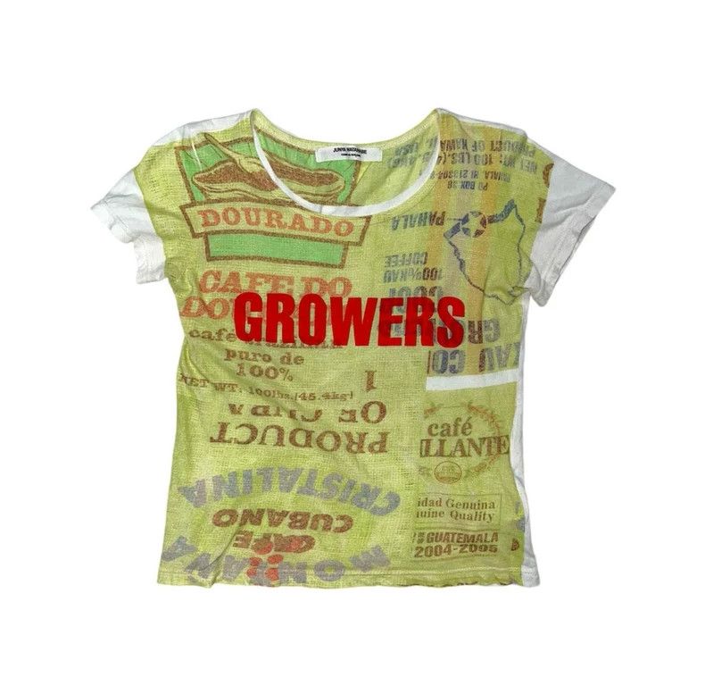 Junya Watanabe Junya Watanabe x CDG Growers Tee Size M / US 6-8 / IT 42-44 - 1 Thumbnail