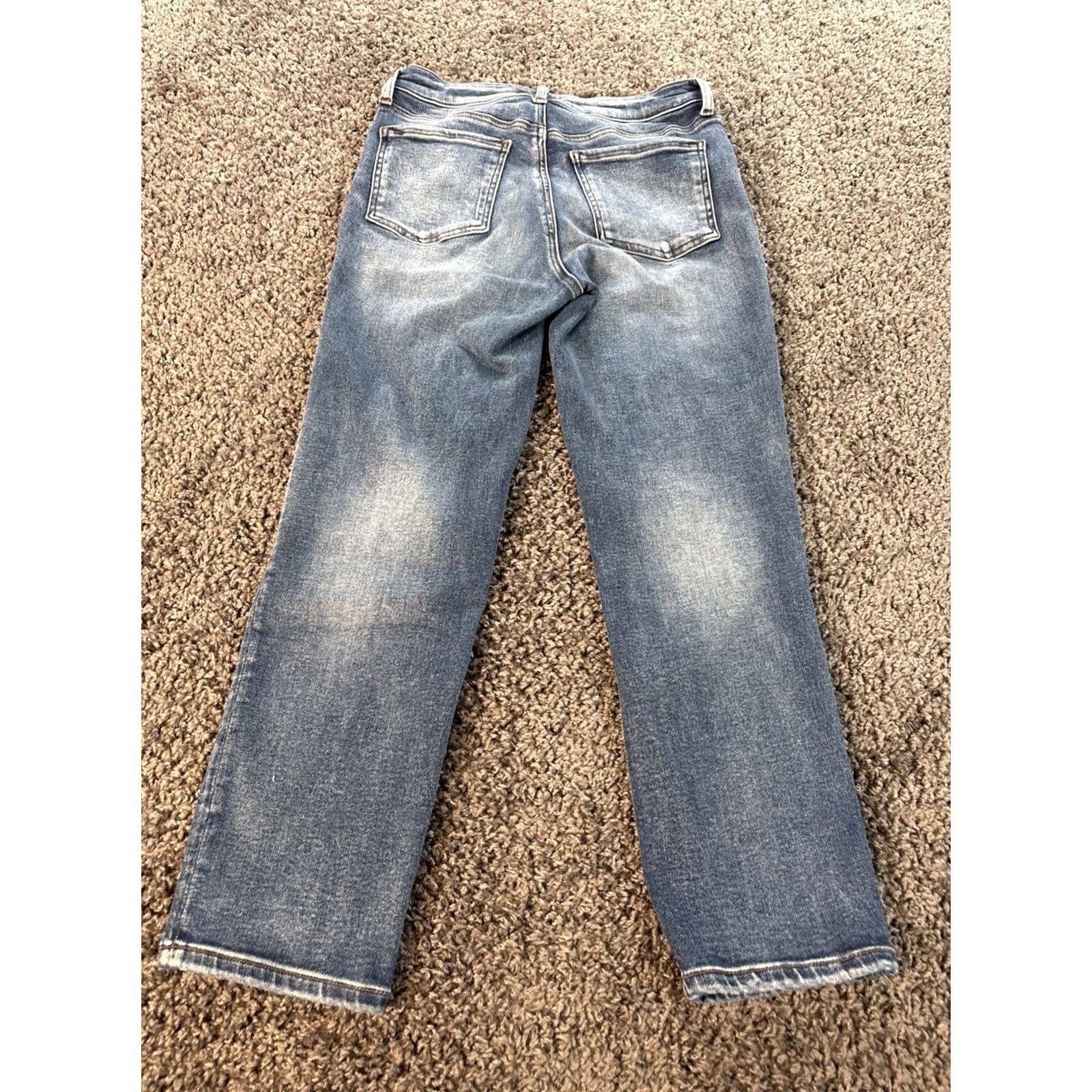 Vintage KUT from the Kloth Jeans Womens 8 28x26 Distressed High Rise Ankle Denim Pocket 5-Pocket Women Shoes? Size 30" / US 8 / IT 44 - 8 Thumbnail