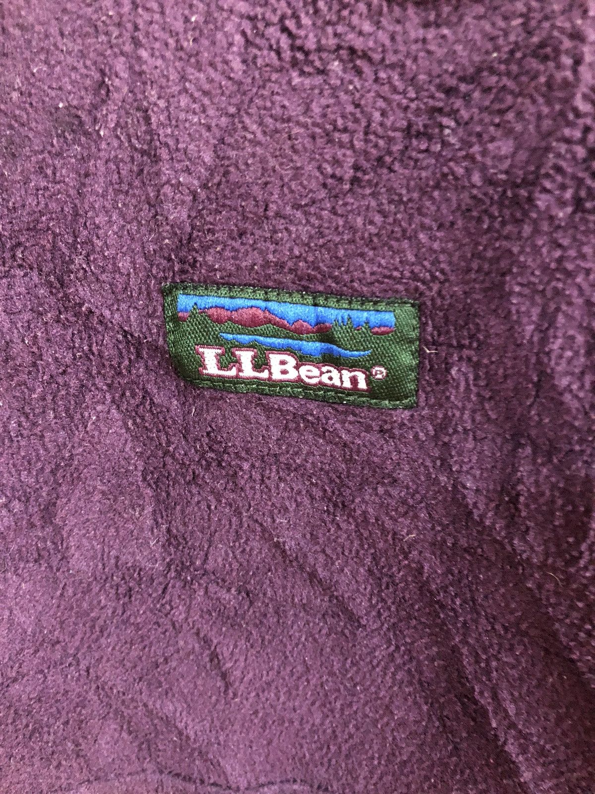 L.L. Bean × Vintage Vintage 90’s L.L Bean Embroided Half Zipper Fleece Size US M / EU 48-50 / 2 - 3 Thumbnail