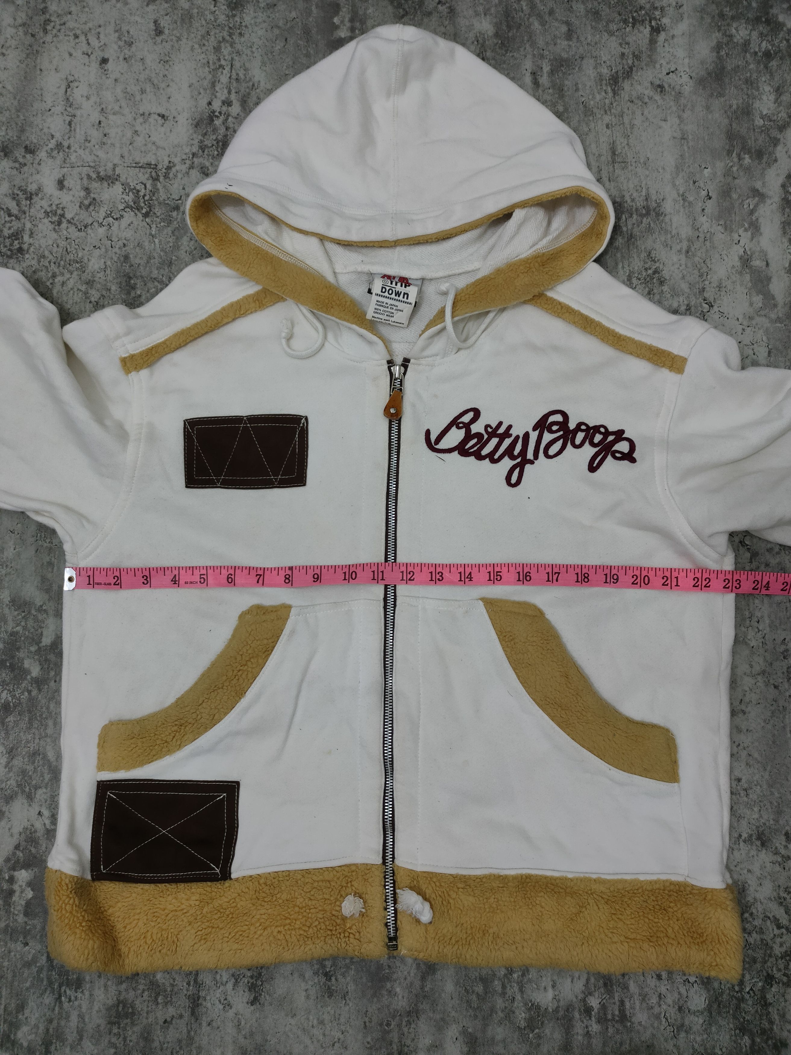 Cartoon Network × Japanese Brand × Vintage Vintage Betty Boop by Fleischer Studio Inc Zip hoodie Size US L / EU 52-54 / 3 - 14 Thumbnail