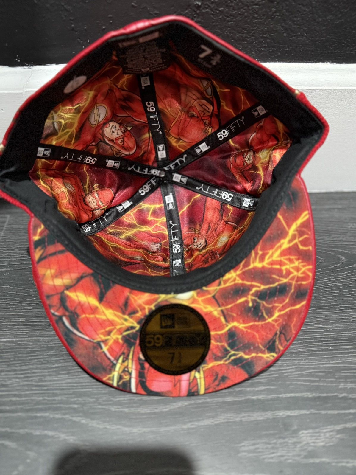 New Era The Flash Justice League New Era Hat Size 46 - 3 Thumbnail