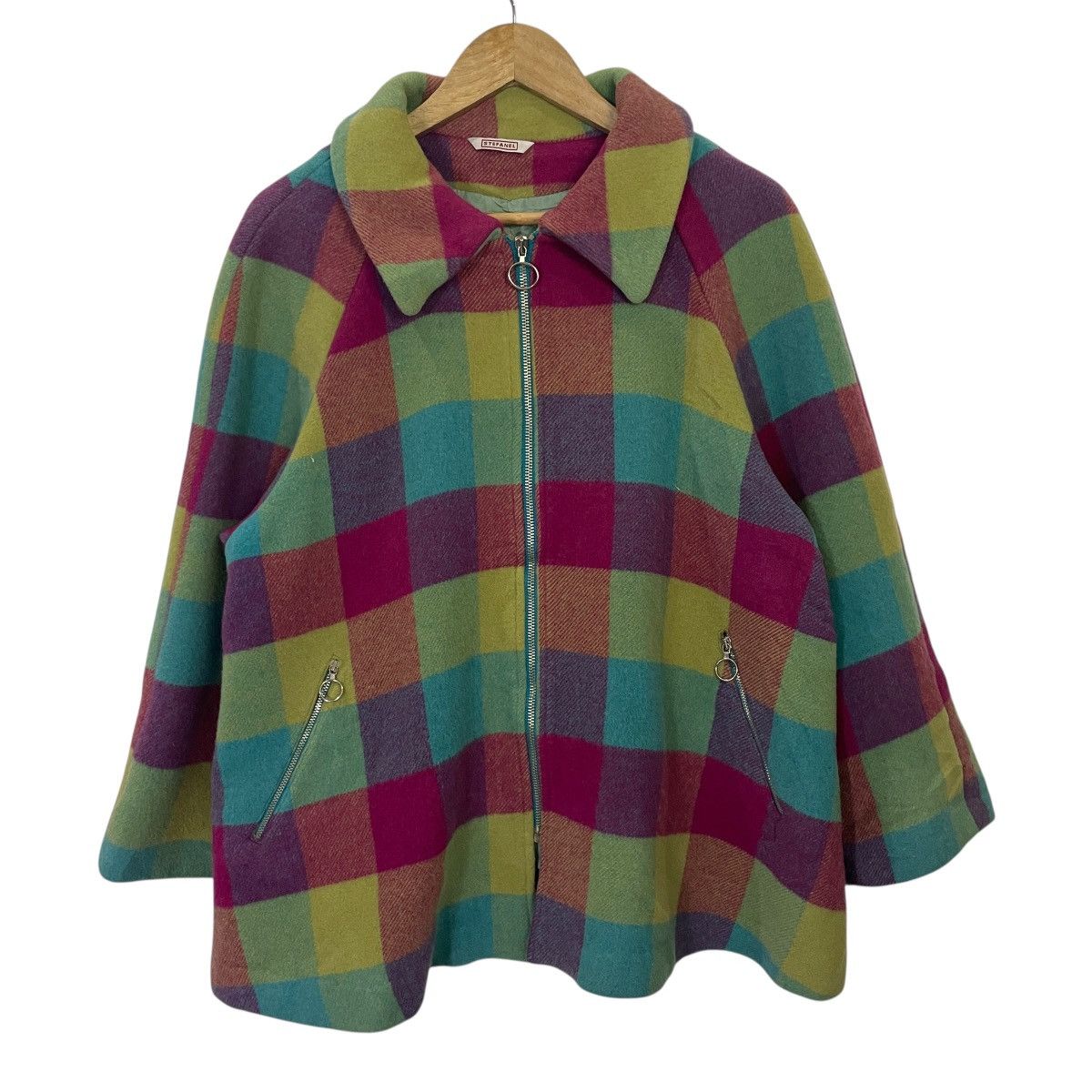 Other Vintage Stefanel Italy Jacket Size XXL / US 16-18 / IT 52-54 - 1 Thumbnail