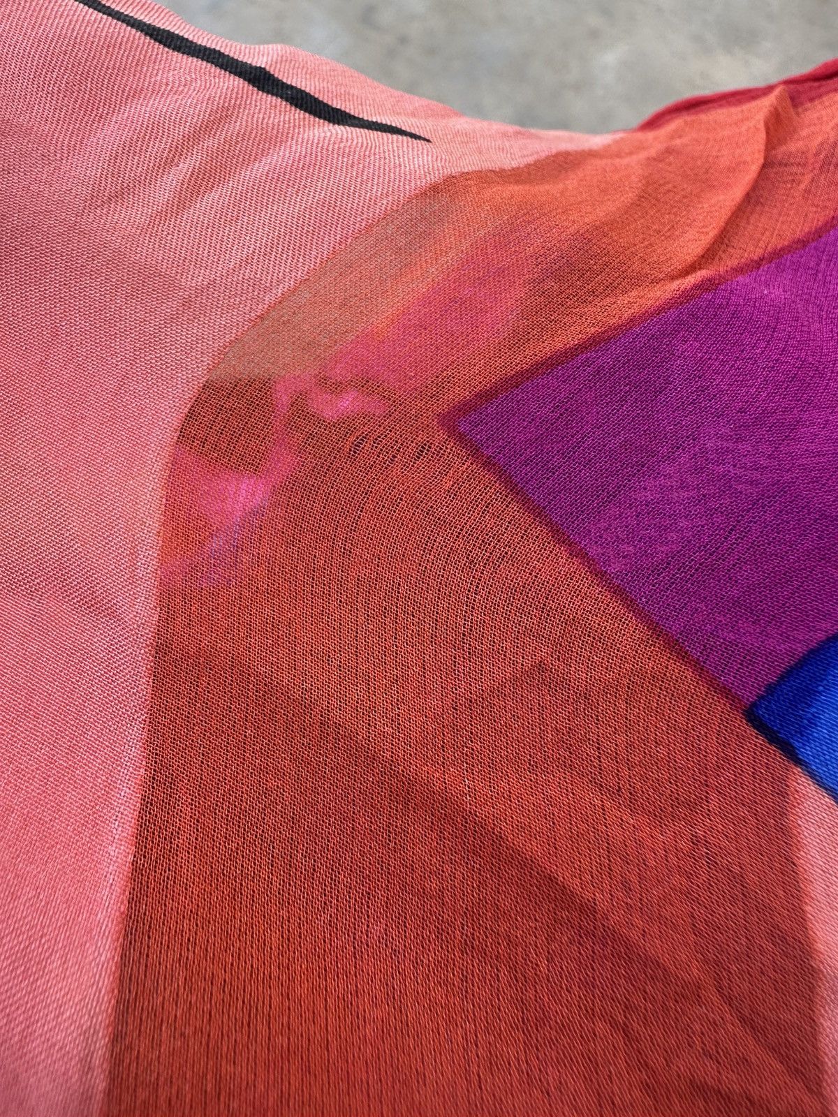 Balenciaga Balenciaga - Vintage Abstract Silk Scarves Size ONE SIZE - 15 Thumbnail