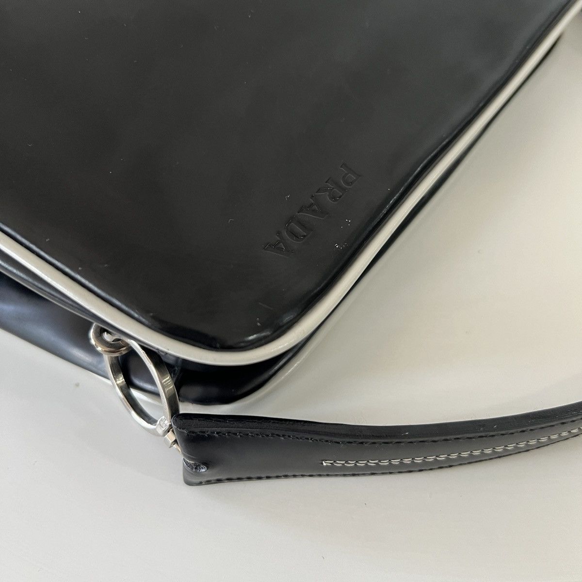 Prada Prada patent logo small bag Size ONE SIZE - 6 Thumbnail
