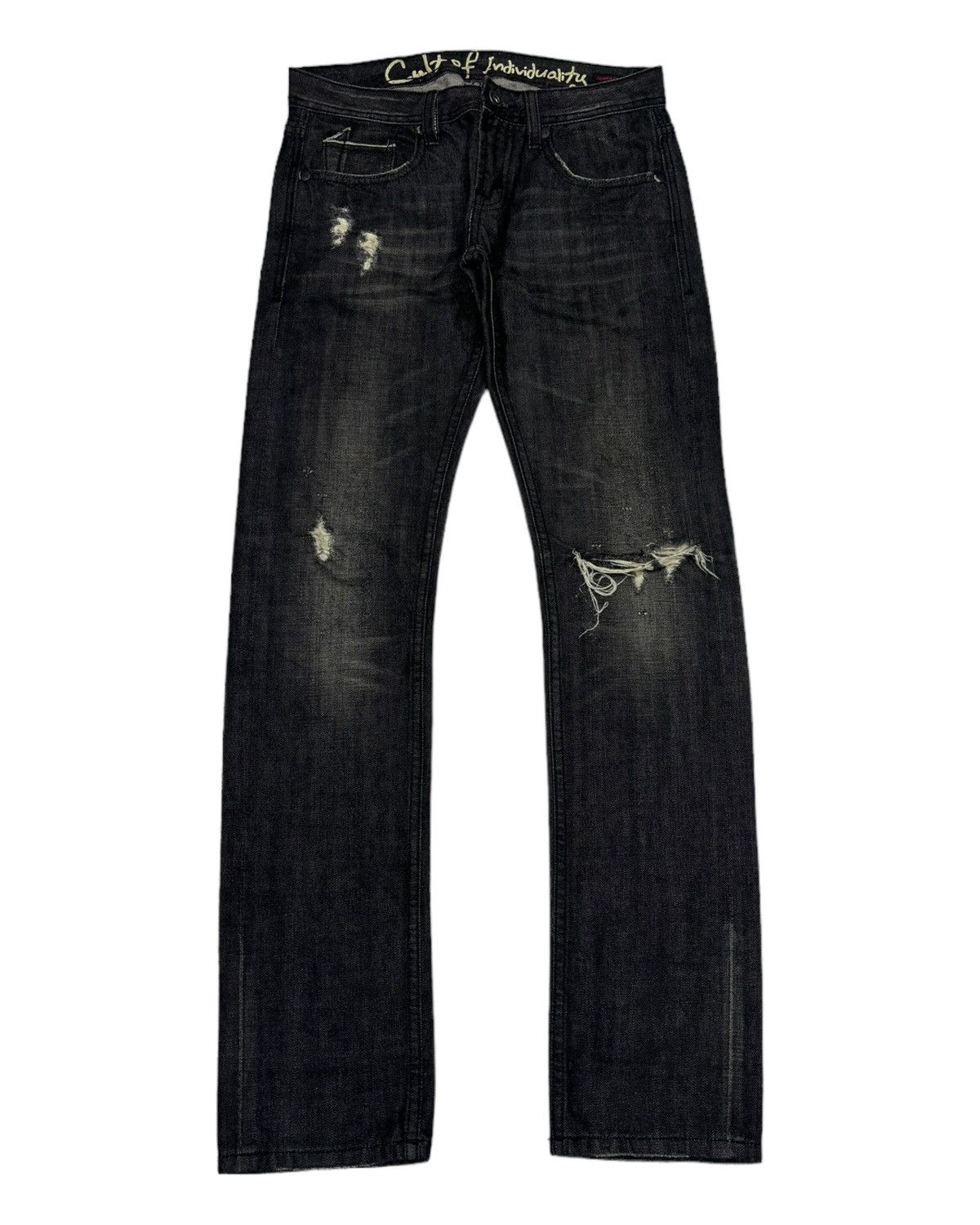 Cult Of Individuality 🔥CULT OF INDIVIDUALITY JAPANESE DENIM ROCKER SLIM FIT JEANS Size US 30 / EU 46 - 5 Thumbnail