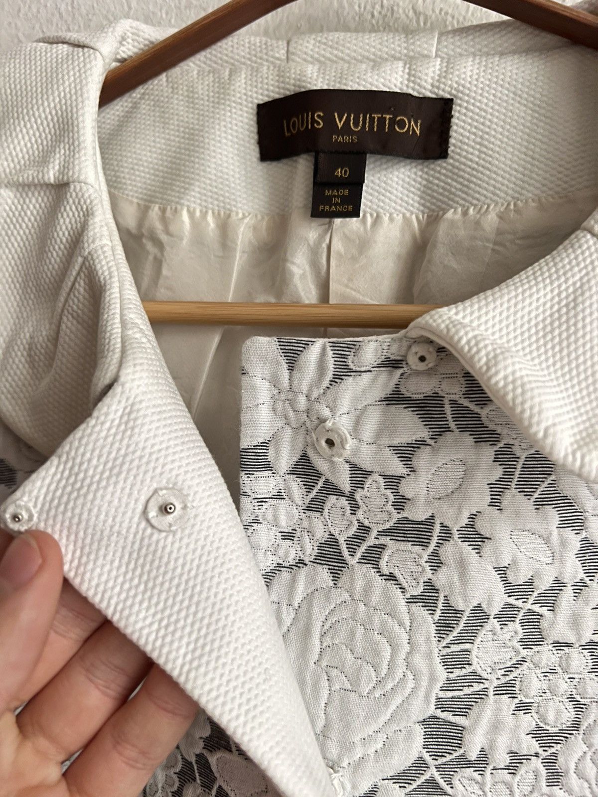 Louis Vuitton Louis Vuitton by Marc Jacobs Floral pattern blazer Size M / US 6-8 / IT 42-44 - 9 Thumbnail