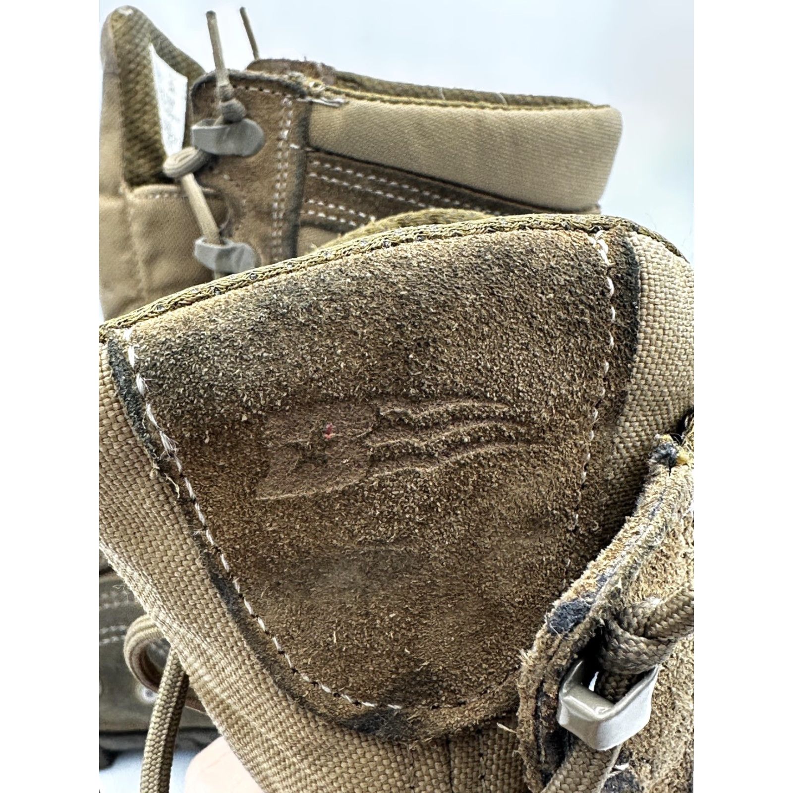 Vintage Belleville Sabre 533 ST Boots Mens Size 13.5 Brown Combat Steel Toe ASTM EH Size US 14 / EU 47 - 5 Thumbnail