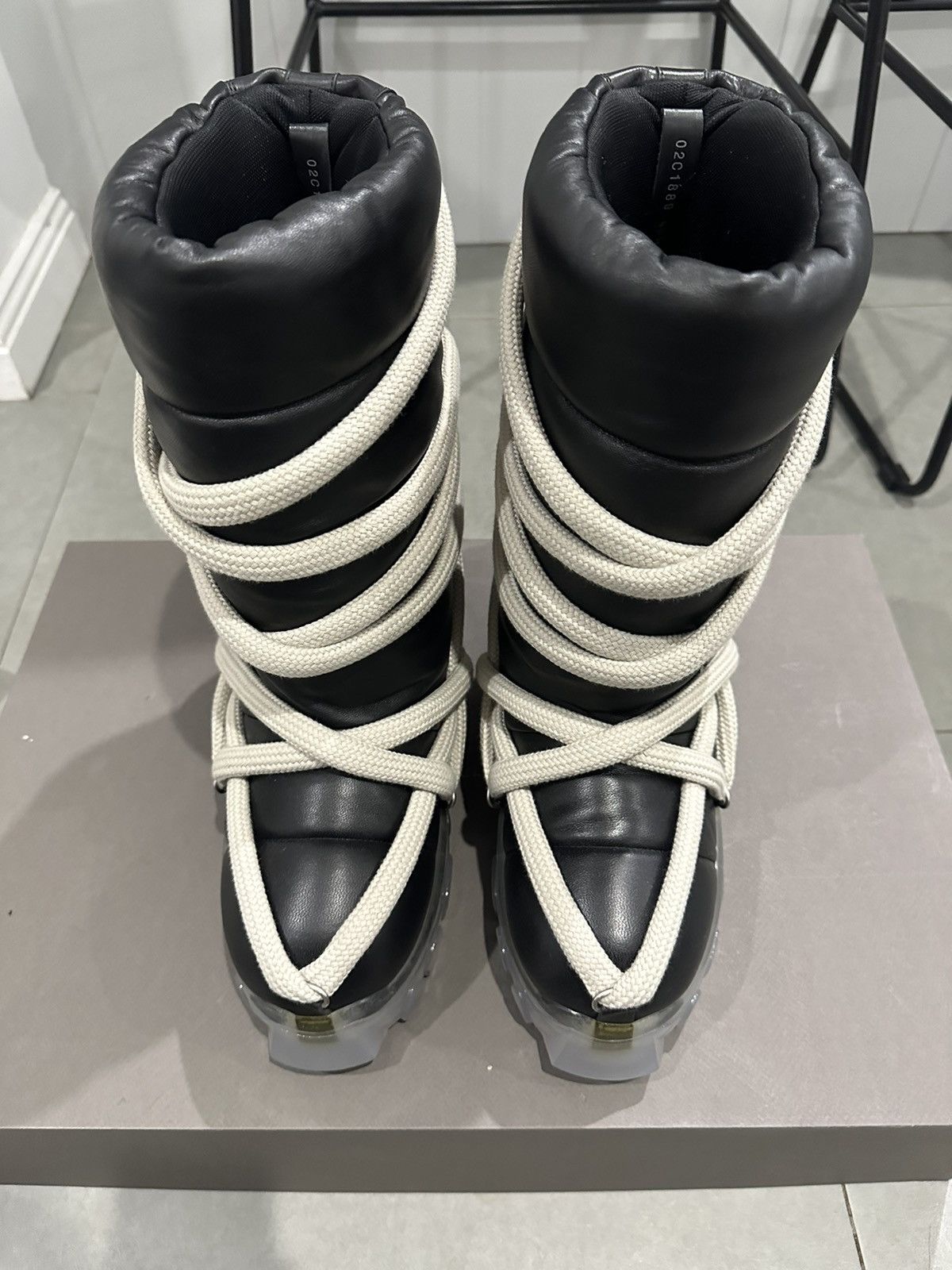 Rick Owens Rick Owens Lunar Tractor Boots Size US 8 / EU 41 - 3 Thumbnail