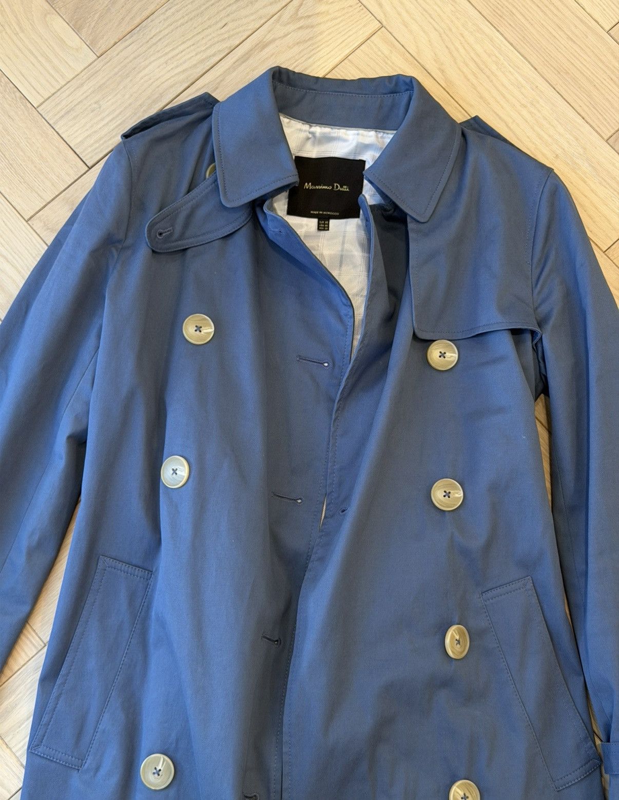 Massimo Dutti MASSIMO DUTTI TRENCH COAT WITH BELT Size XS / US 0-2 / IT 36-38 - 2 Thumbnail