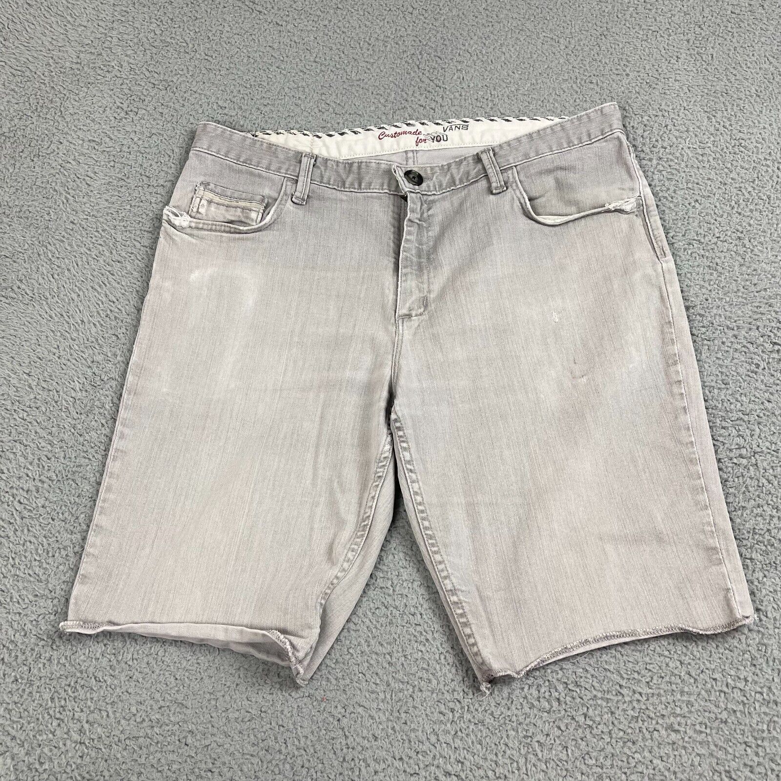 Vans VANS Customized For You Casual Outdoor Chino Jeans Shorts Size US 36 / EU 52 - 1 Thumbnail