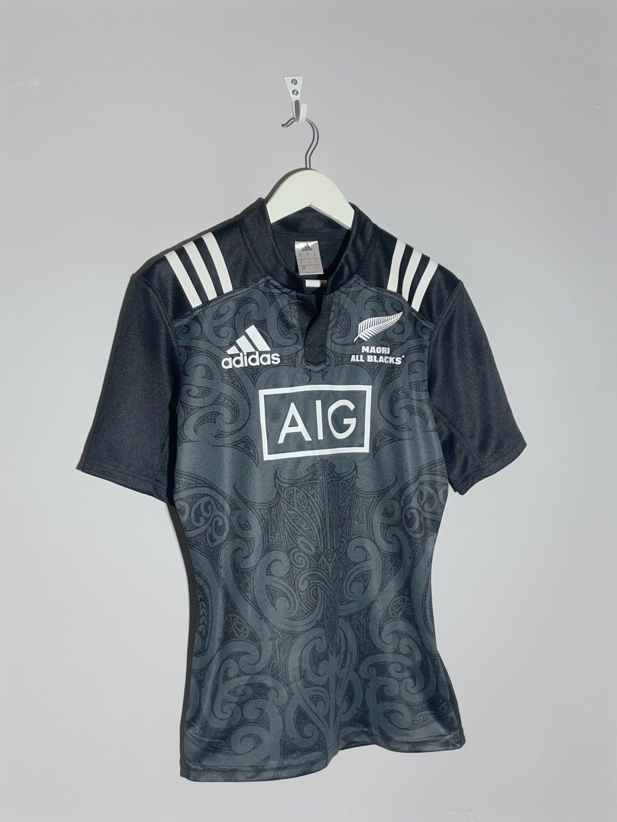 Adidas All Black New Zealand Adidas Maori Rugby Jersey Size US S / EU 44-46 / 1 - 2 Thumbnail