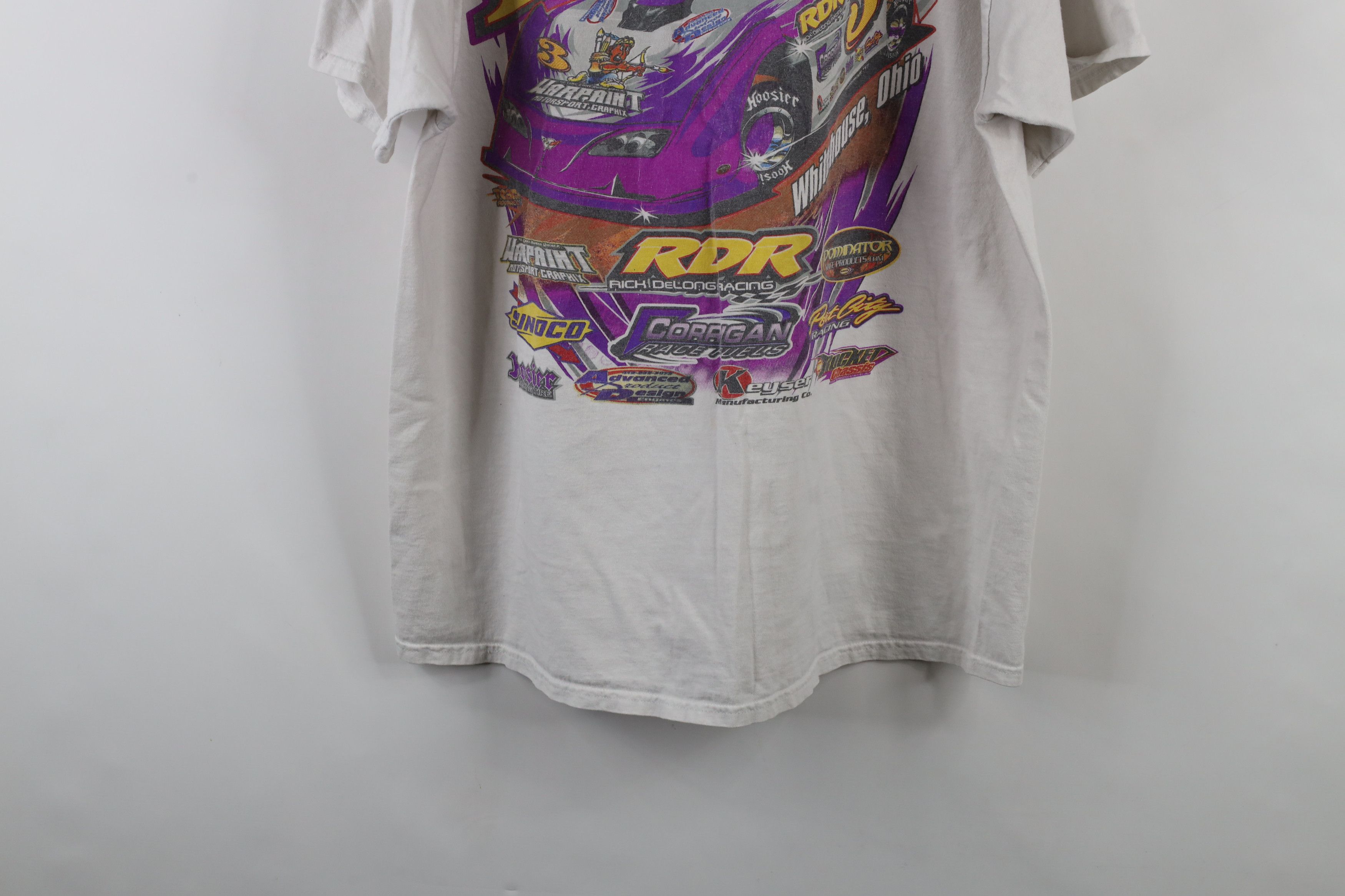 Vintage Vintage Y2K Streetwear Miller Racing Short Sleeve T-Shirt Size US XL / EU 56 / 4 - 12 Thumbnail