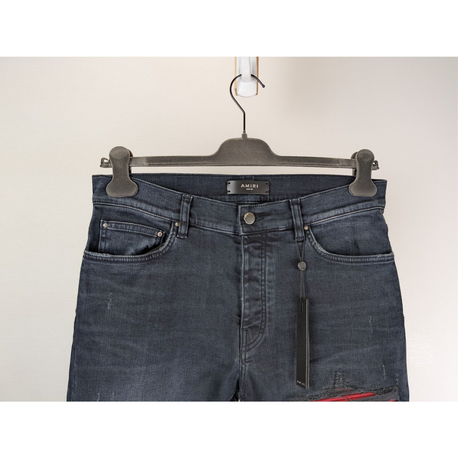 Amiri o1rshd1 Ultra Suede MX1 Denim Jean in Midnight Indigo Size US 36 / EU 52 - 2 Thumbnail