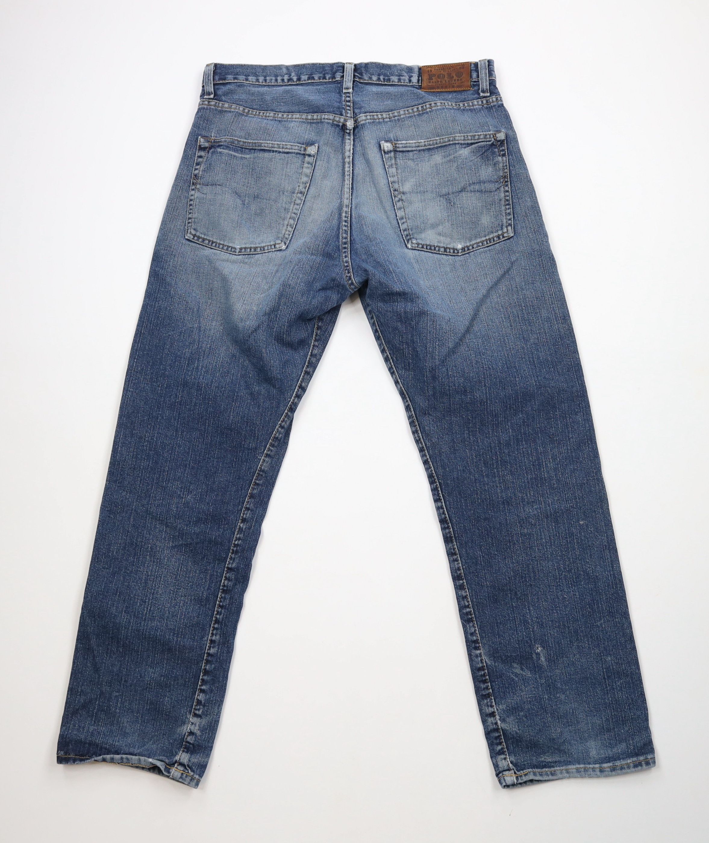 Ralph Lauren × Vintage Vintage Ralph Lauren Cortlandt Classic Straight Leg Jeans Size US 34 / EU 50 - 9 Thumbnail