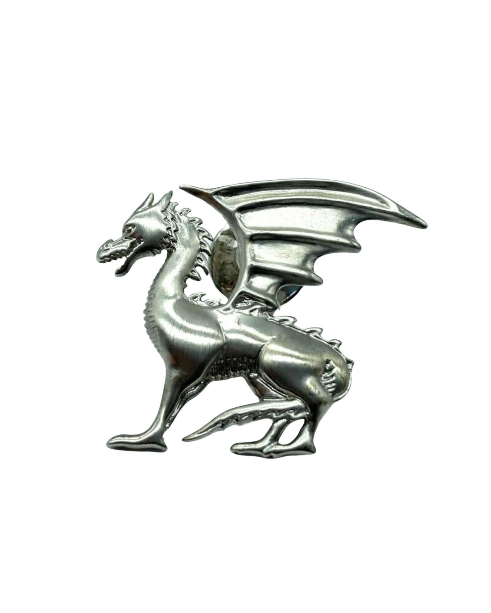 image of Hermes Elegant Silver Metal Brooch By French Designer, Women's