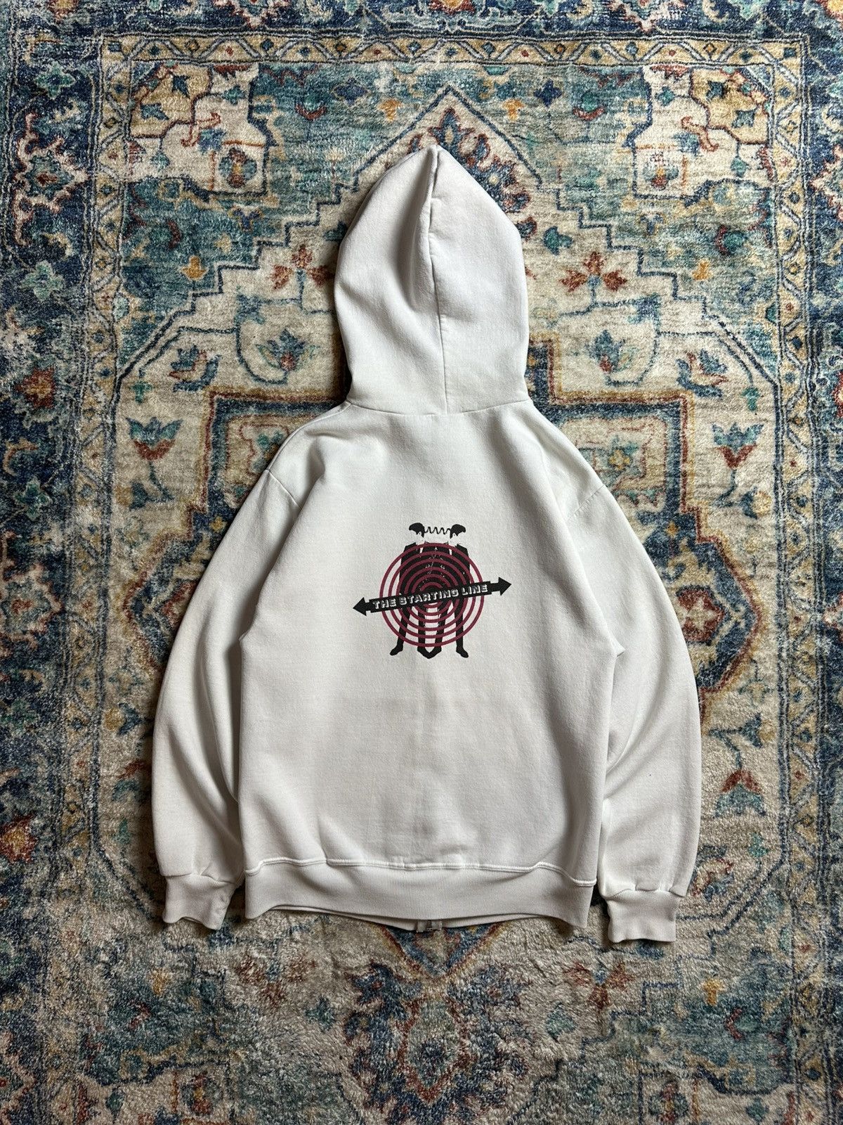 Vintage Vintage The Starting Line Zip-up Band Hoodie Small Size US S / EU 44-46 / 1 - 2 Thumbnail