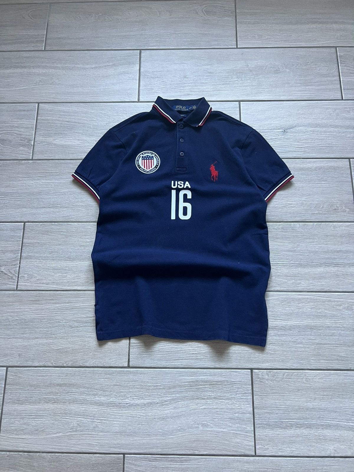 🇺🇸 Vintage Polo Ralph Lauren T Shirt Chief Keef Style USA