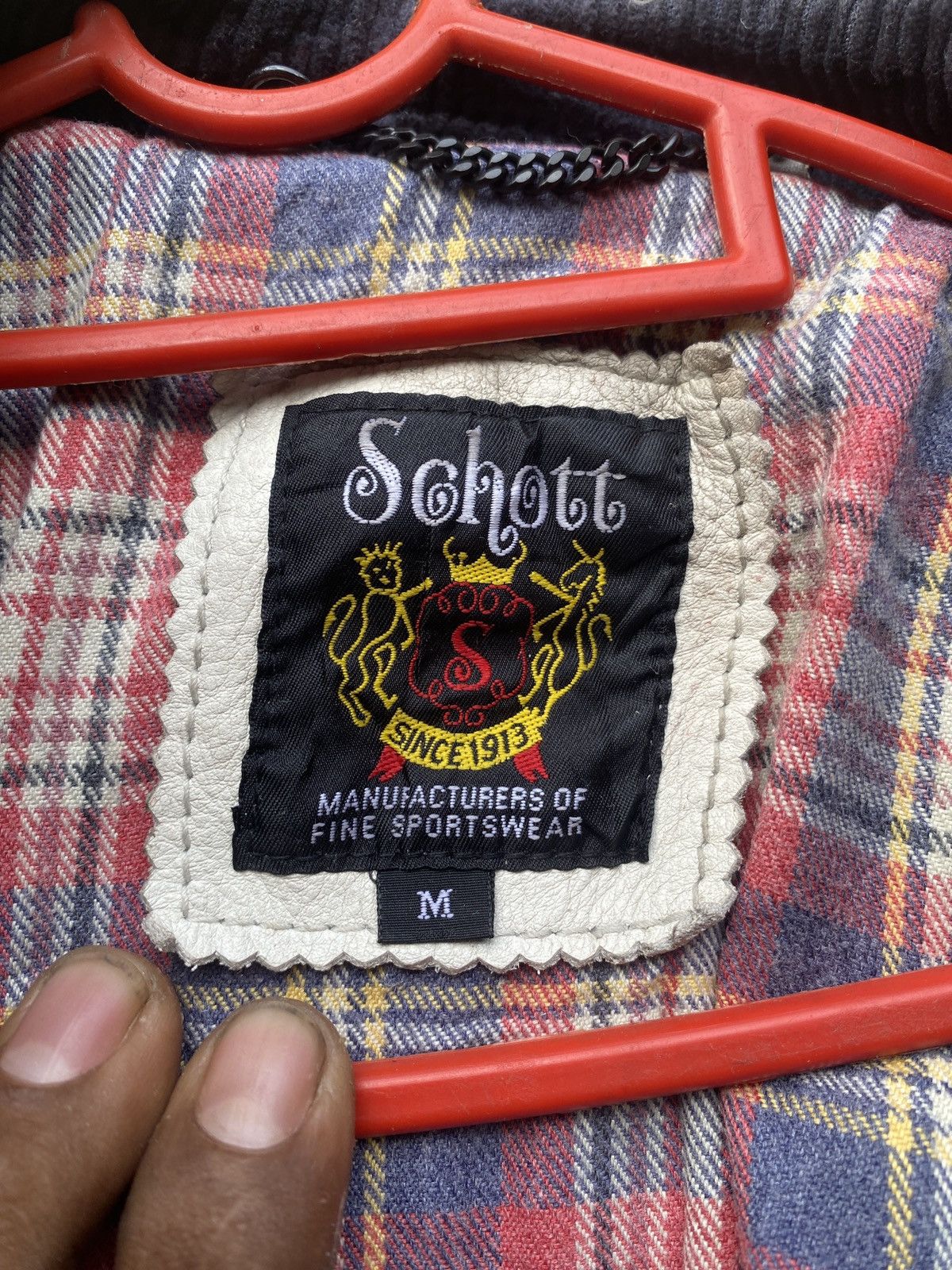 Schott × Vintage Vintage schoot motorcycle leather jacket Size US M / EU 48-50 / 2 - 4 Thumbnail