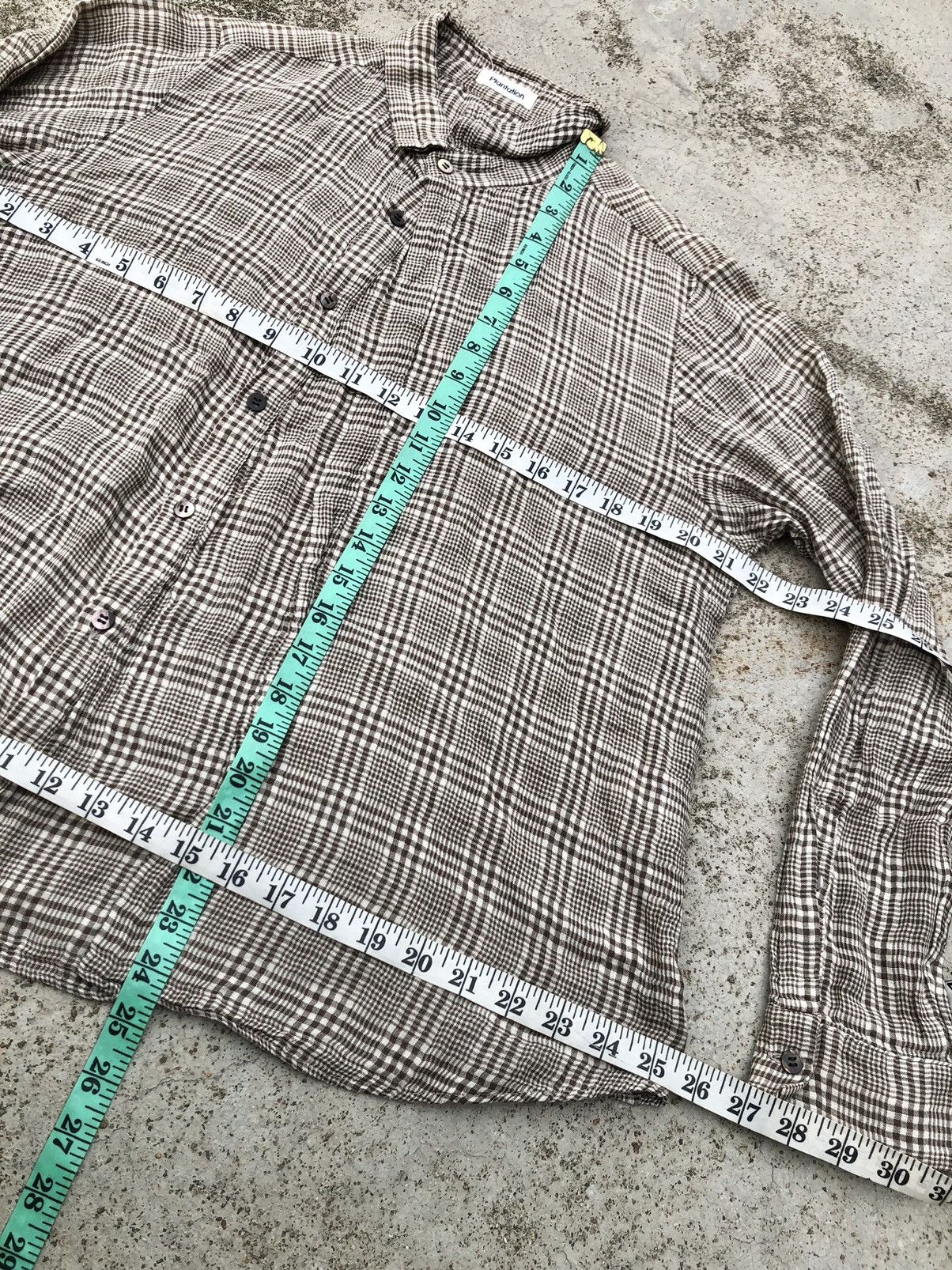 ISSEY MIYAKE PLANTATION BUTTON UP