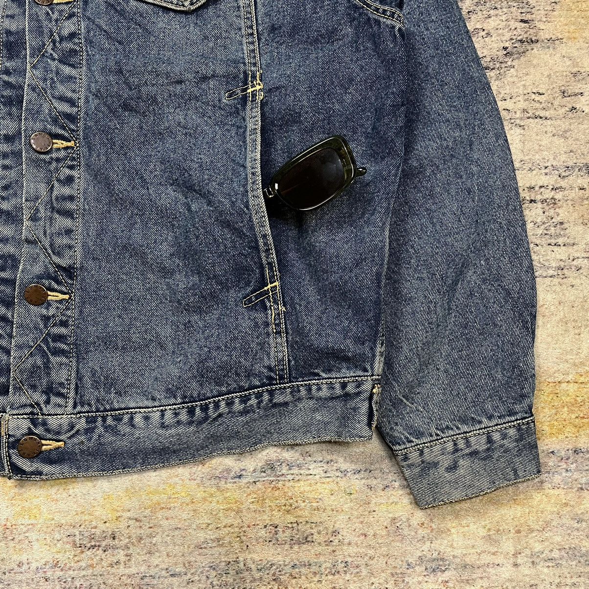Edwin × Japanese Brand × Vintage Vintage 90s Edwin oversized denim jacket Size US L / EU 52-54 / 3 - 4 Thumbnail