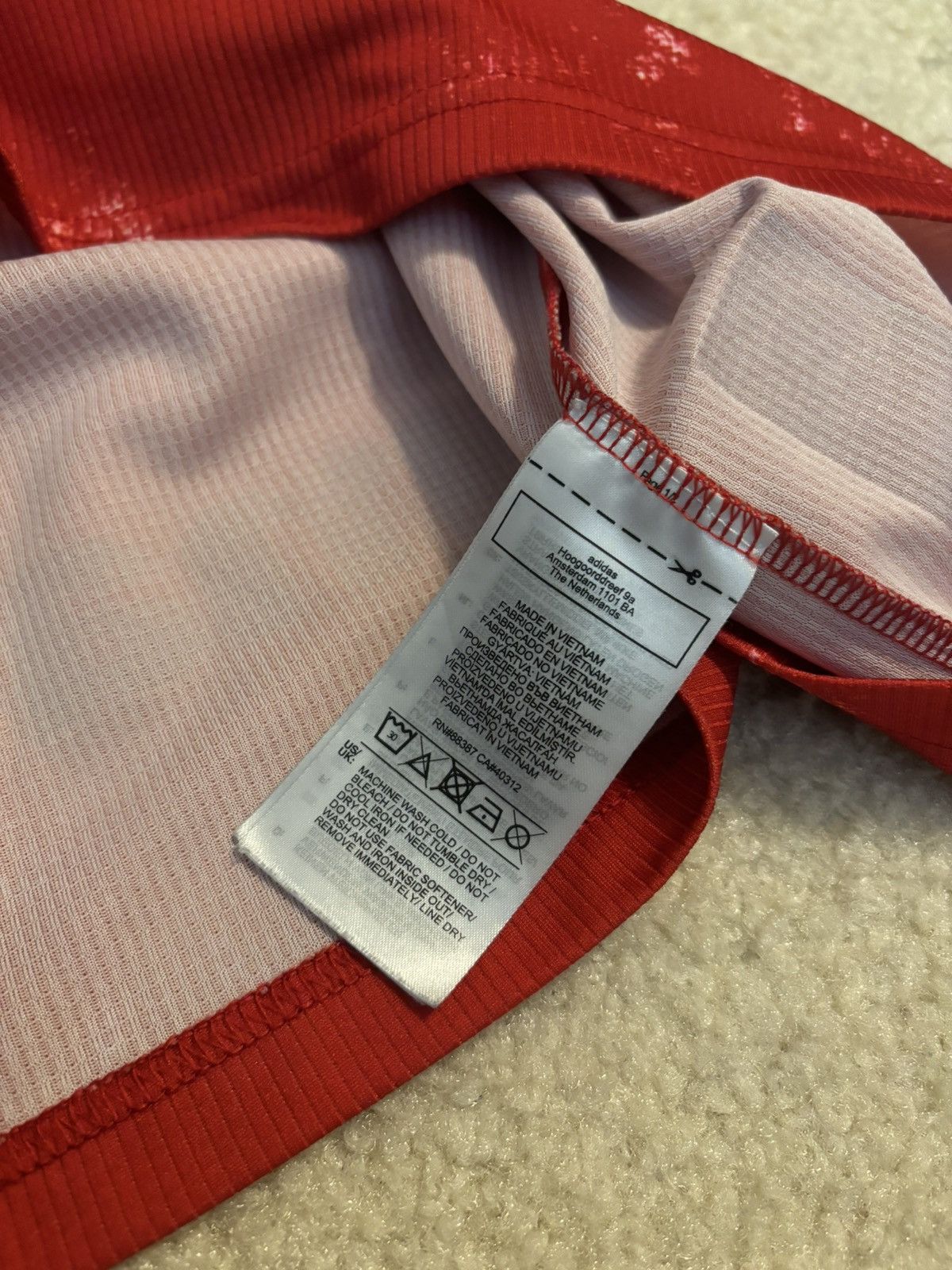 Adidas × Pharrell adidas Humanrace Bayern Munich Munchen Jersey Red Size US XL / EU 56 / 4 - 4 Thumbnail