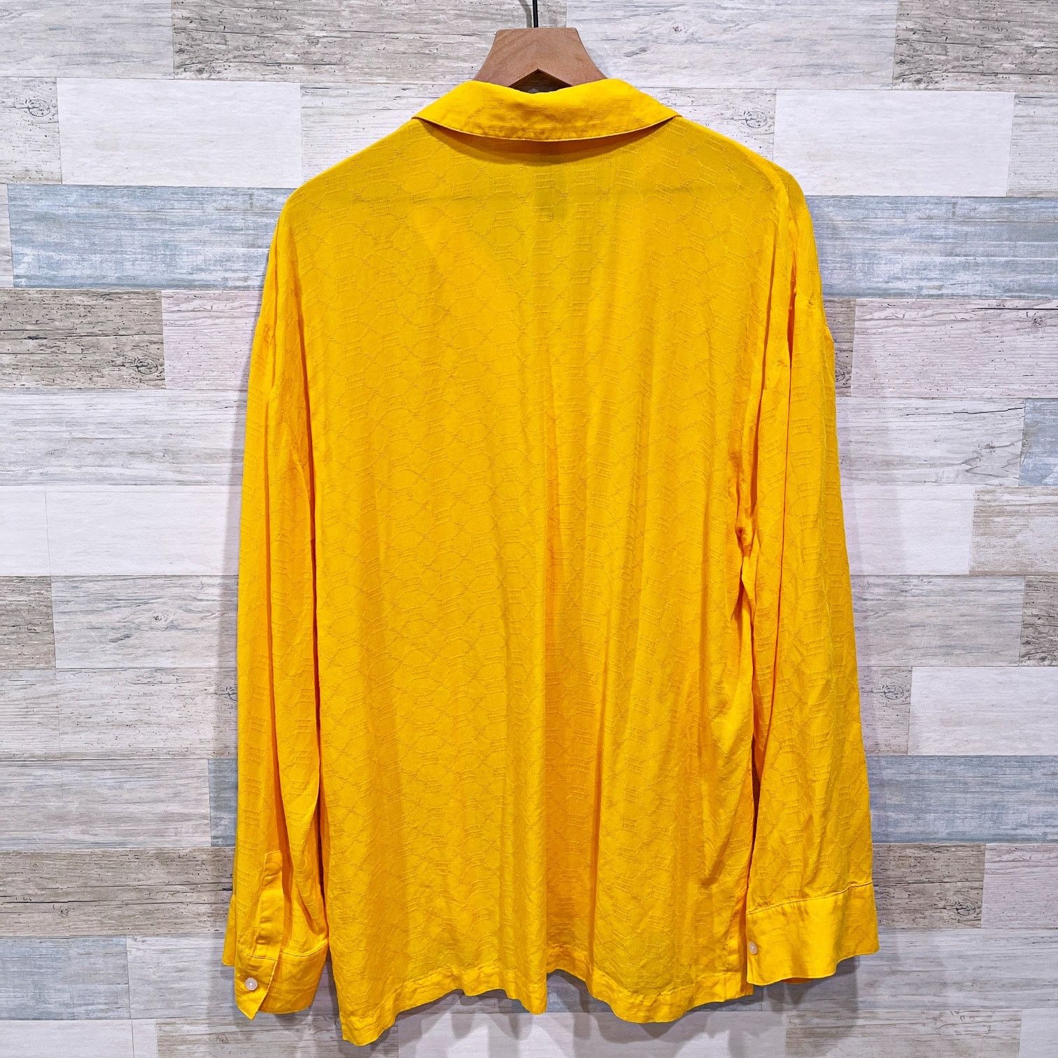 Fenty Savage x Fenty Embroidered Sleep Shirt Yellow Sleepwear S Size ONE SIZE - 3 Thumbnail
