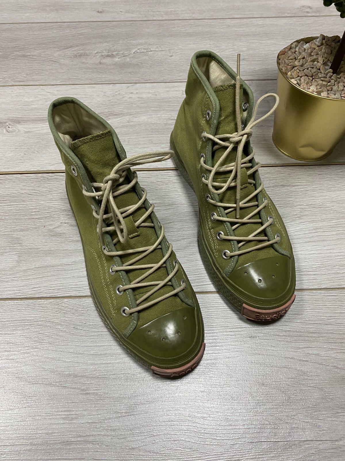 Acne Studios Acne Studios logos high sneakers shoes converse style Size US 10 / EU 43 - 3 Thumbnail