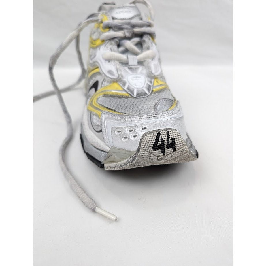 Balenciaga o1rshd1 Runners 2 Sneakers in White/Yellow/Black Size US 11 / EU 44 - 5 Thumbnail