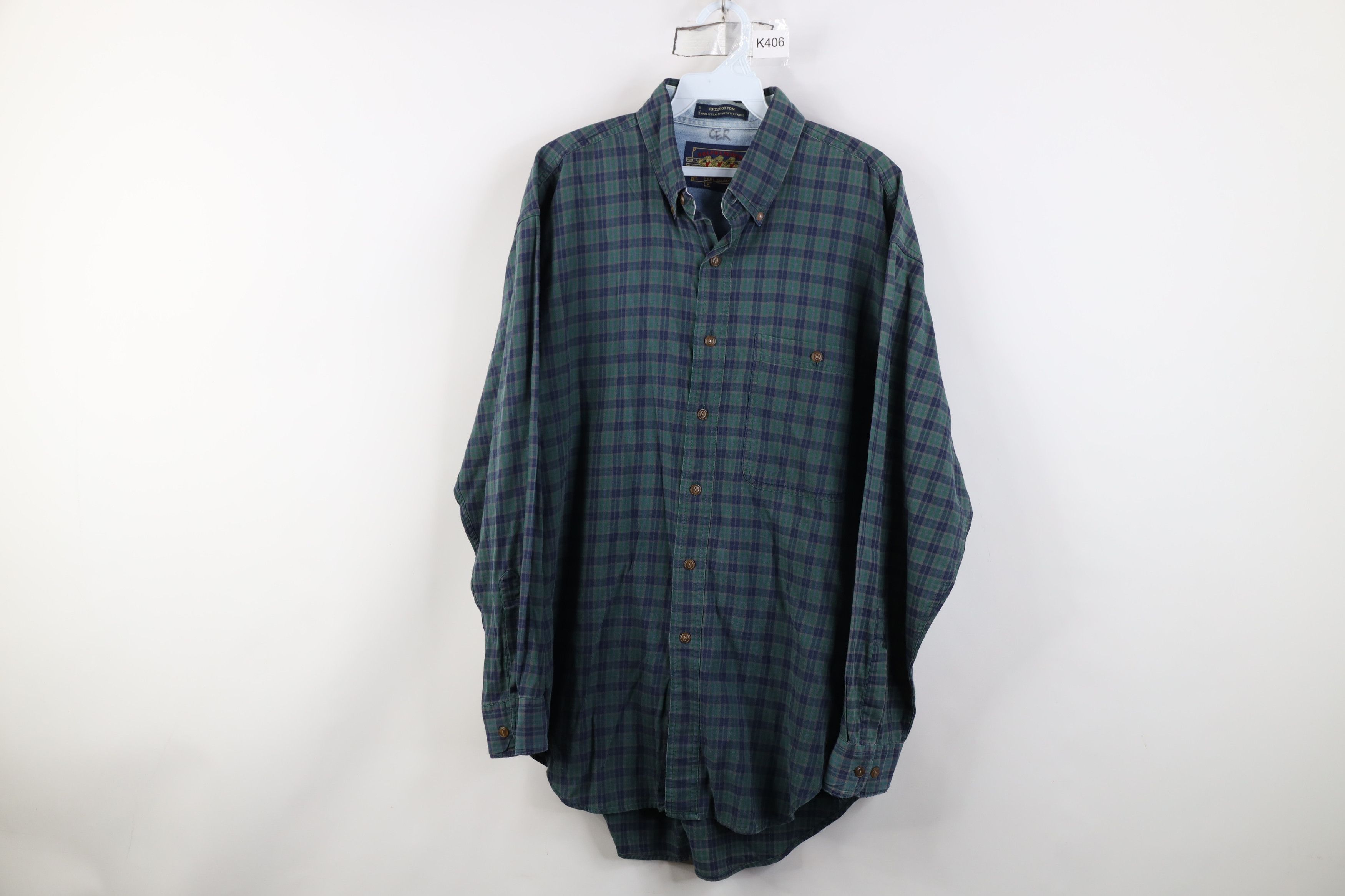 Ralph Lauren Vintage 90s Chaps Ralph Lauren Boy Scout Button Down Shirt Size US L / EU 52-54 / 3 - 1 Thumbnail