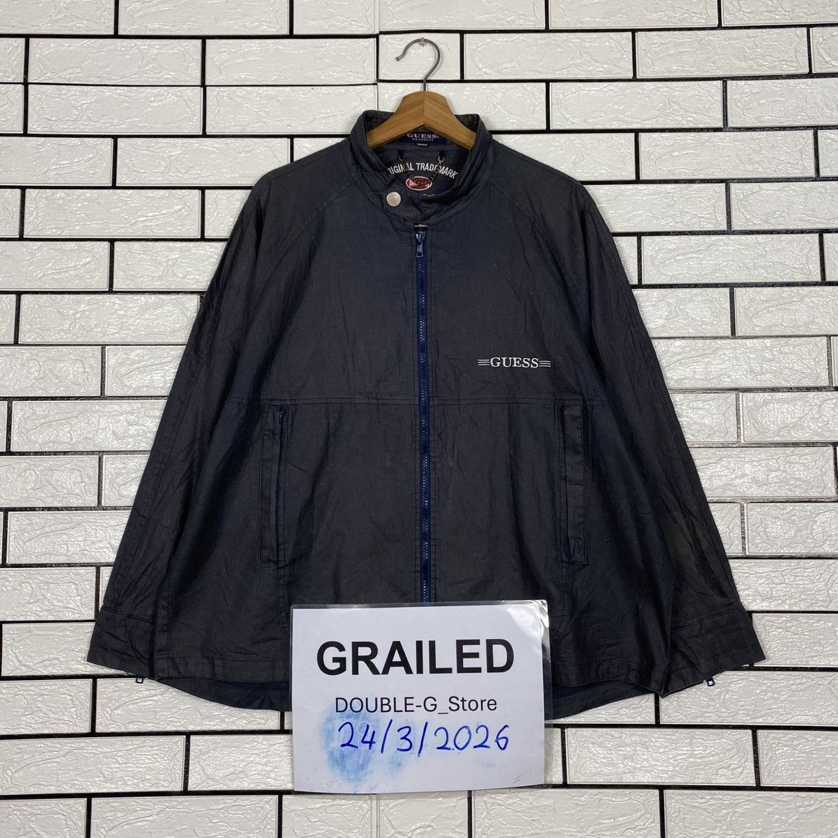 Guess Vintage Zipper Jacket Guess Classic Full Print Size US M / EU 48-50 / 2 - 1 Thumbnail