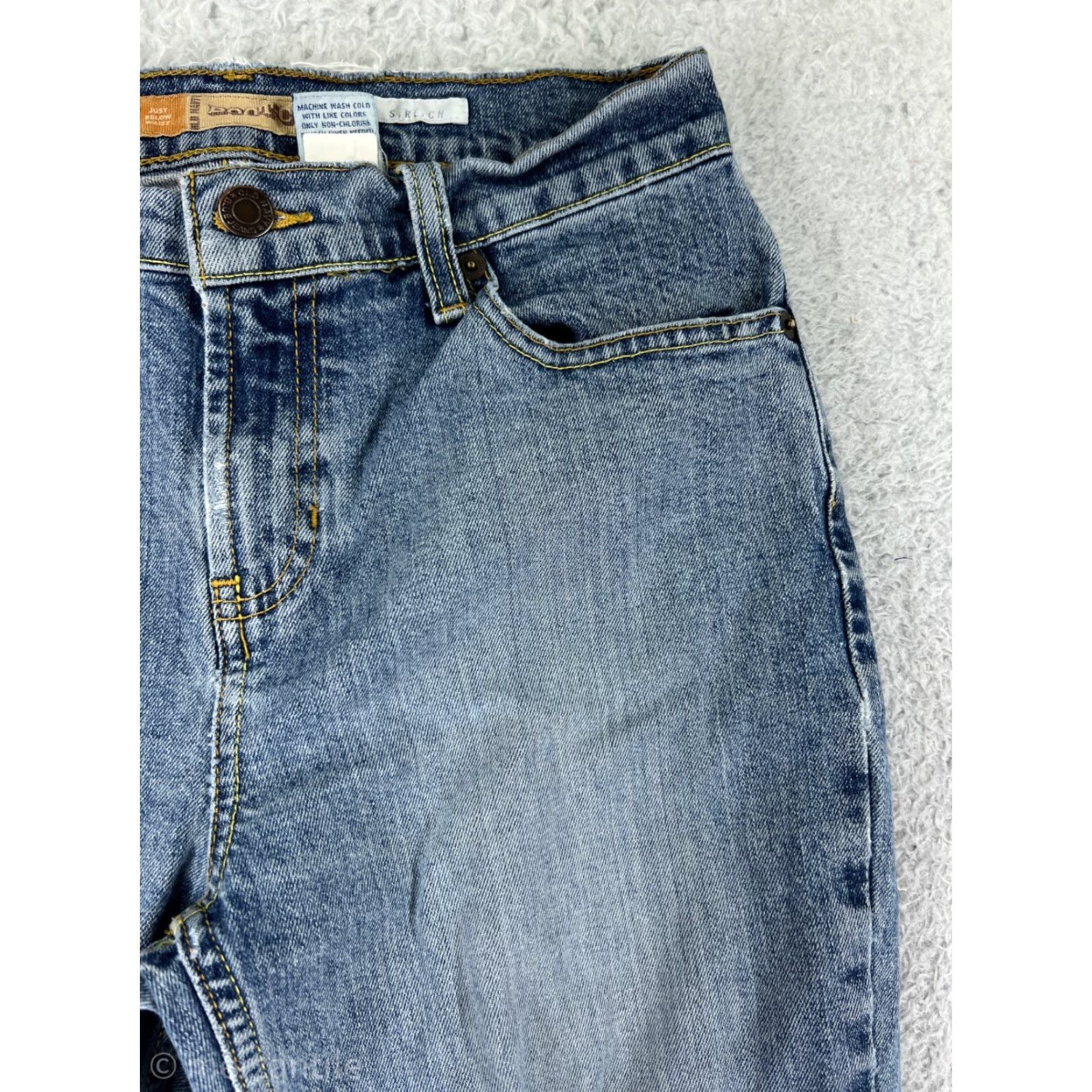 Old Navy Old Navy Jeans Women Bootcut Denim Blue 2 Mid Rise 30.5 Inseam Stretch Regular Womens Size 26" / US 2 / IT 38 - 7 Thumbnail