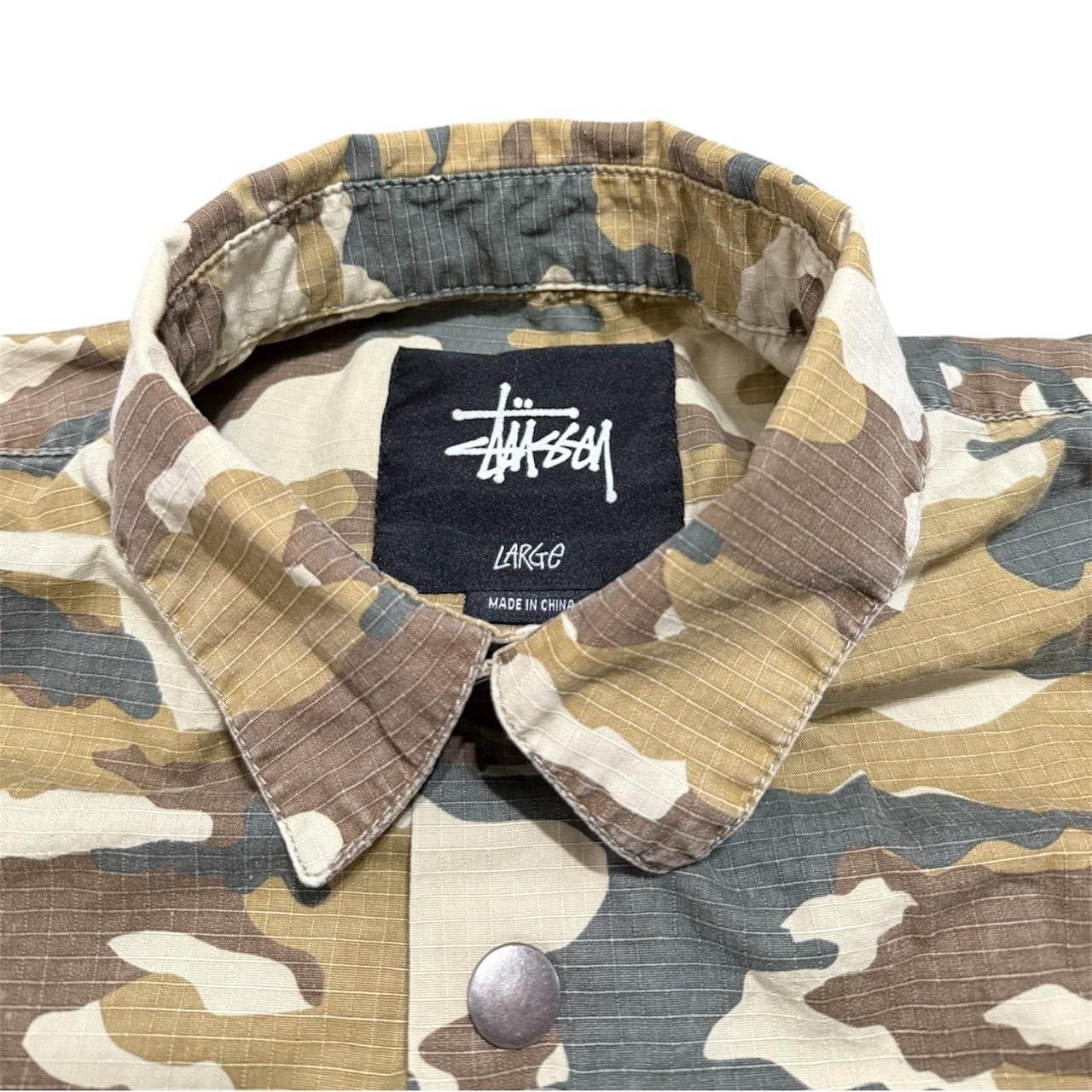 Stussy Stussy Camo Coach Jacket Size US L / EU 52-54 / 3 - 2 Thumbnail
