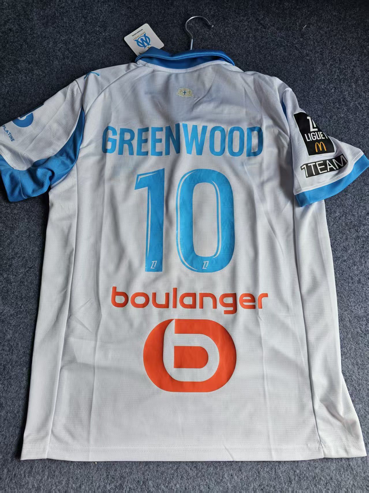 Other 2026 Marseille #10 Mason Greenwood Jersey Size US S / EU 44-46 / 1 - 1 Thumbnail