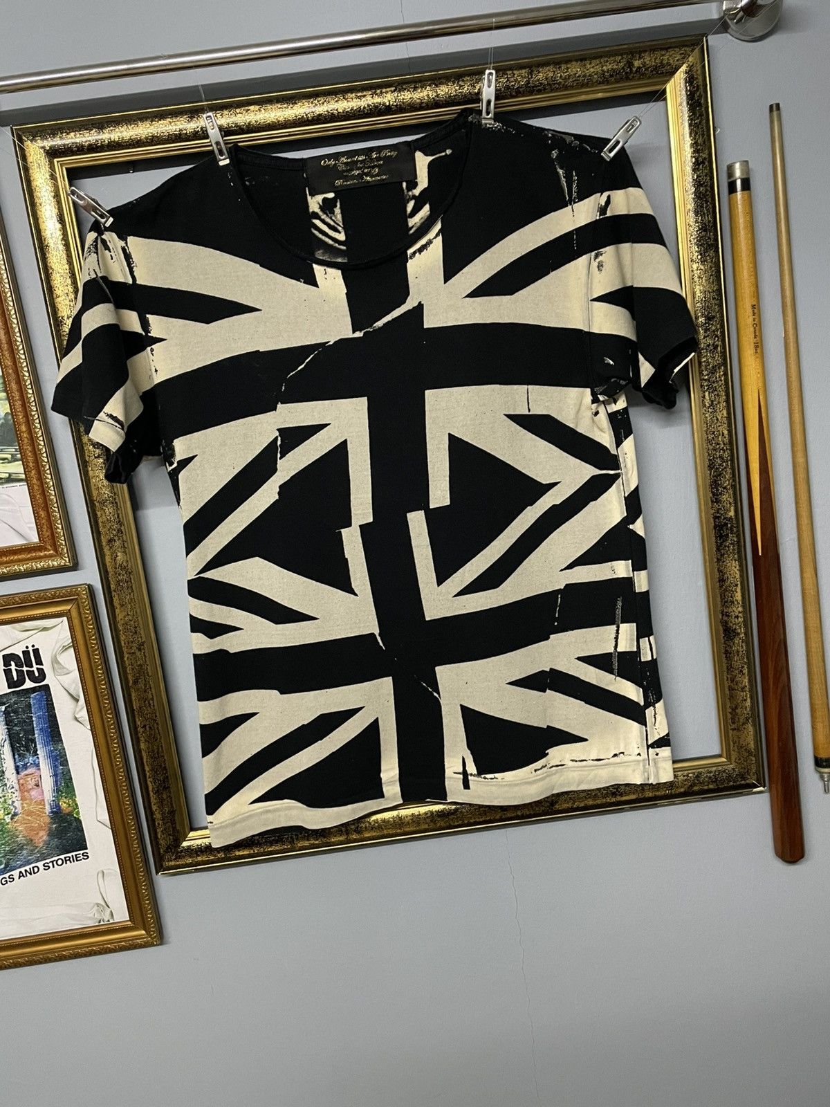 Japanese Brand Vintage 1990s Japan Rna Punk Anarchy Flag Mosquitohead Style Size US M / EU 48-50 / 2 - 2 Thumbnail