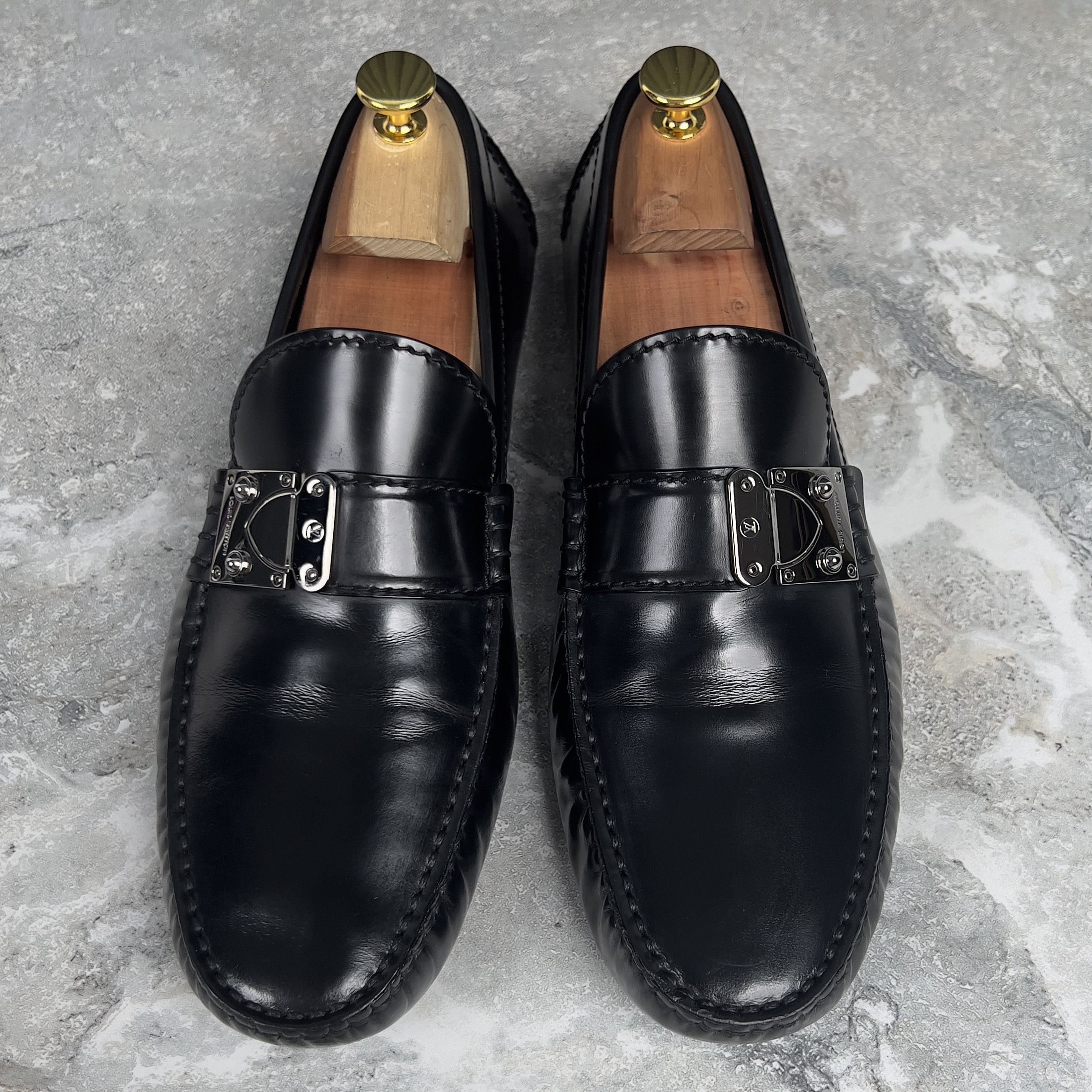 Louis Vuitton Louis Vuitton Racetrack Driving Moccasin Glazed Size US 8.5 / EU 41-42 - 5 Thumbnail