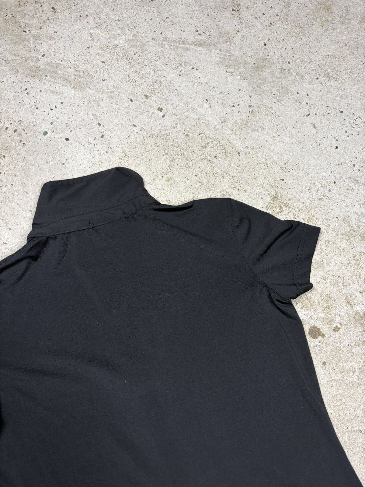 Prada 2000s Prada Sport Full Zip Black Polo Tee Red Tab Size M / US 6-8 / IT 42-44 - 14 Thumbnail