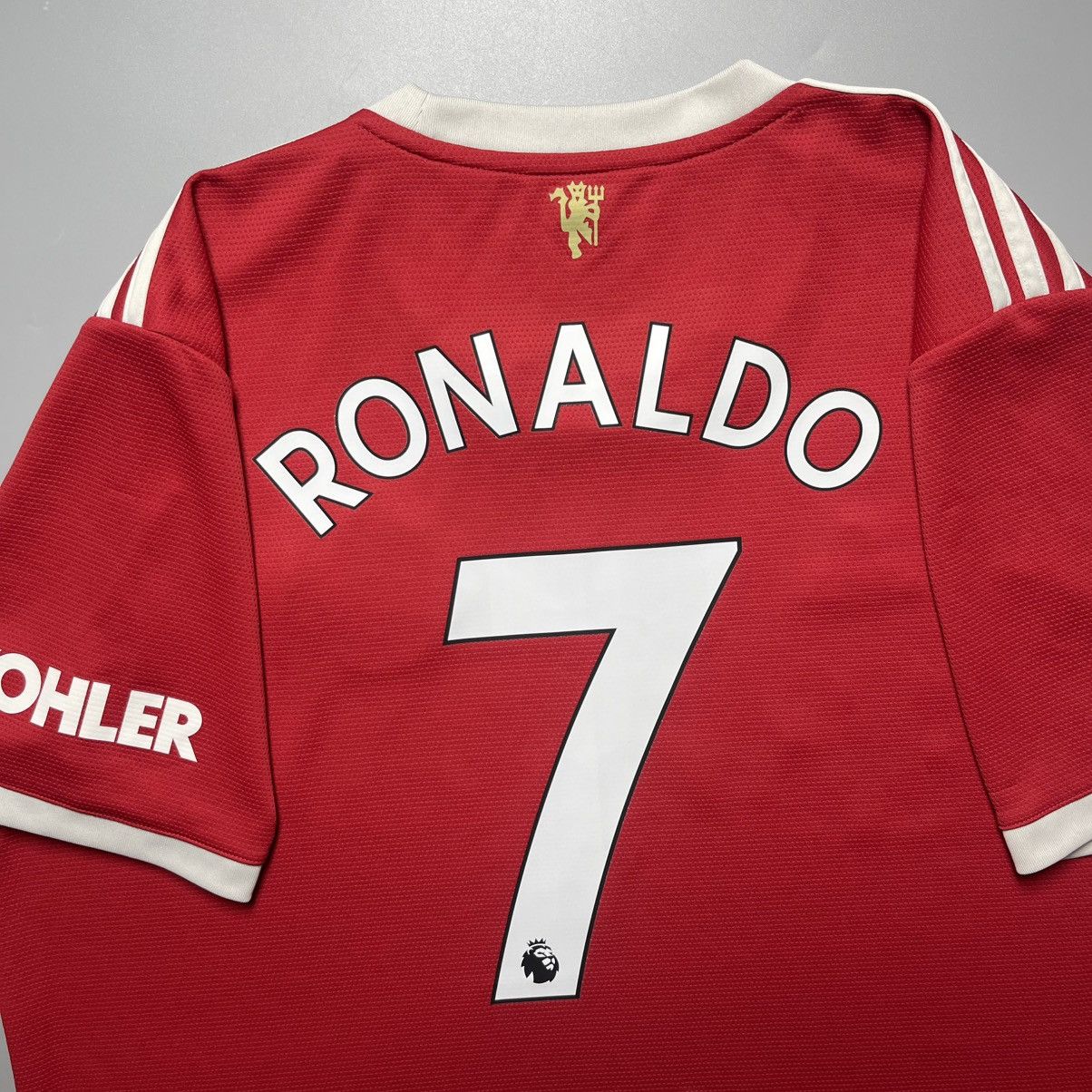 Adidas MANCHESTER UNITED ADIDAS 2021/2022 SOCCER JERSEY #7 RONALDO Size US XXL / EU 58 / 5 - 8 Thumbnail