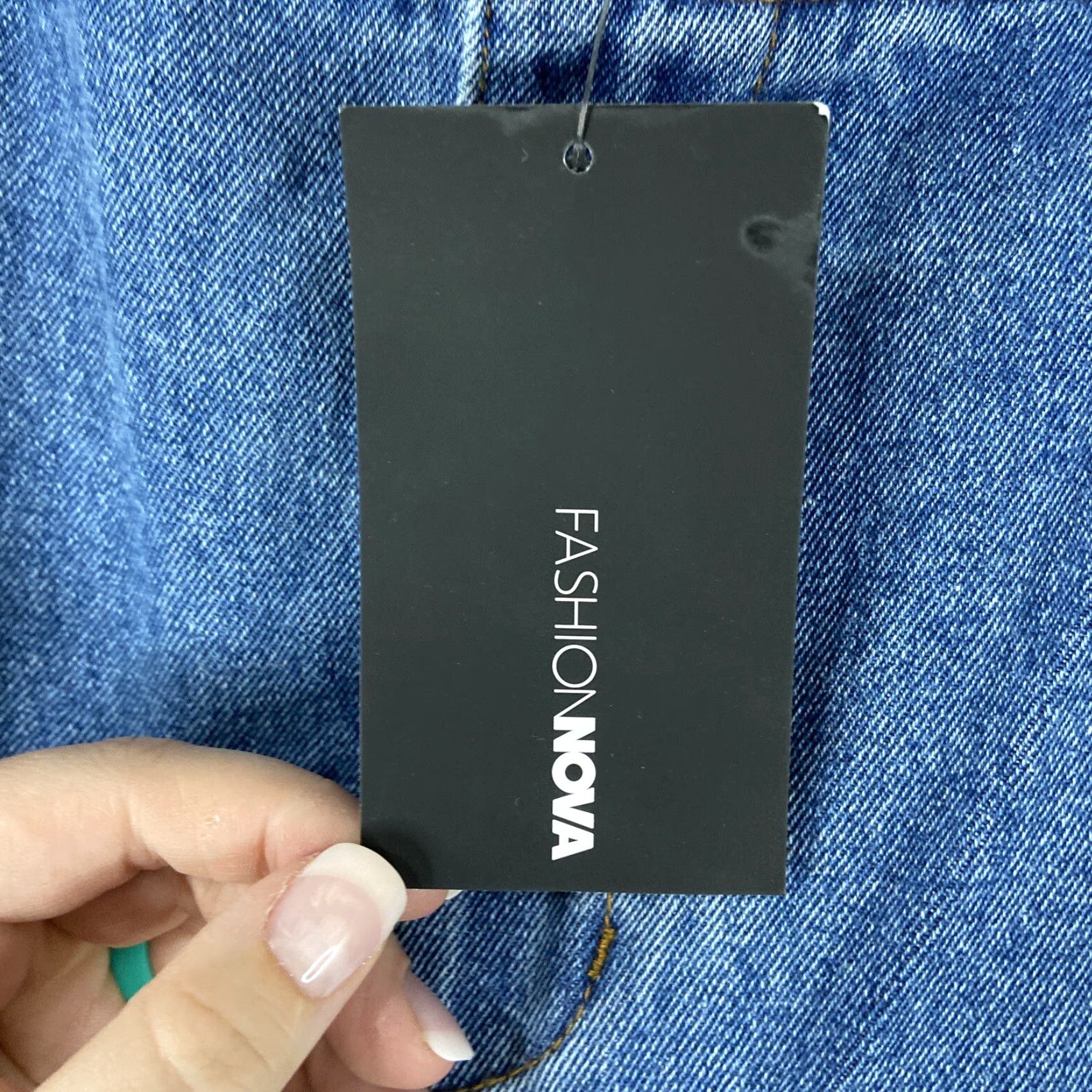 Fashion Nova VINTAGE Fashion Nova Mom Jeans Women's 16 Blue Easy Waist Casual Denim Size 38" / US 16 / IT 52 - 5 Thumbnail