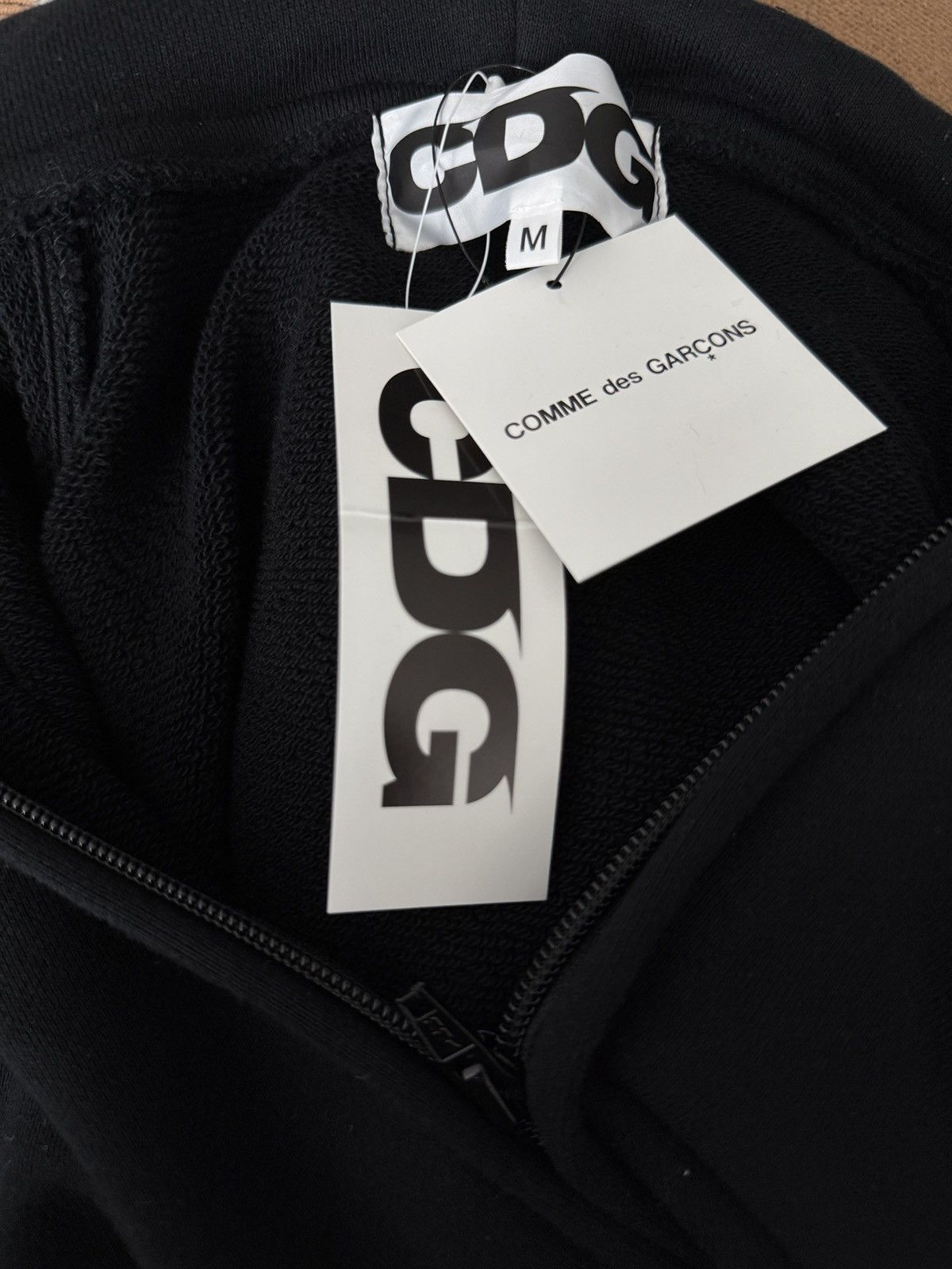 Comme des Garcons RARE! Comme Des Garçons CDG Bias Zip Hoodie (M) Size US M / EU 48-50 / 2 - 9 Thumbnail