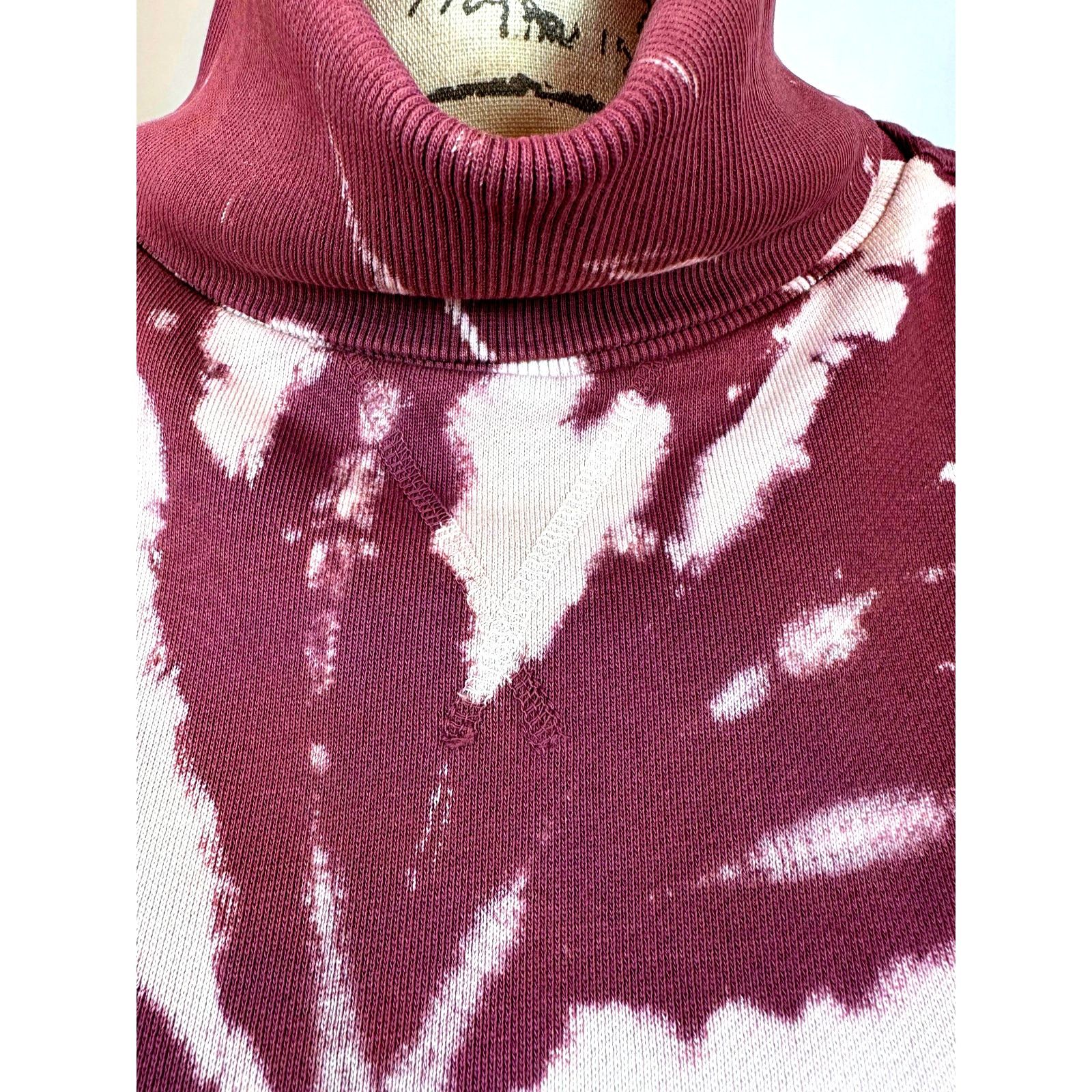 Other 525 America Turtleneck Sweater Dropped Shoulder Maroon L Size L / US 10 / IT 46 - 6 Thumbnail