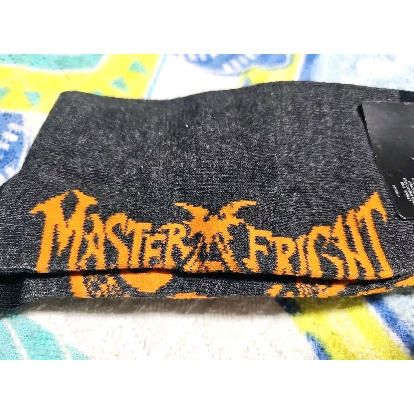 Disney Disney Socks JACK SKELLINGTON MASTER FRIGHT Nightmare Before Christmas Crew 10-13 Unisex Adults Gray Socks Size ONE SIZE - 3 Thumbnail