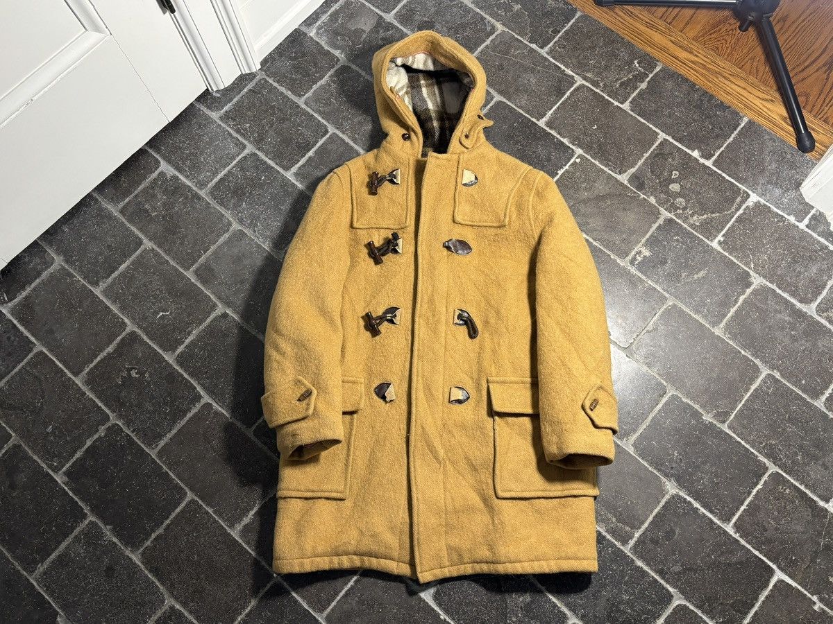 Hudsons Bay Vintage Hudsons Bay Wool Duffle Coat Hooded Parka Canada Size US S / EU 44-46 / 1 - 18 Thumbnail