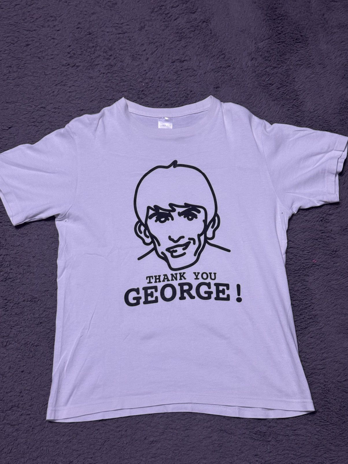 Number (N)ine RARE 2002 George Harrison Tee | Grailed