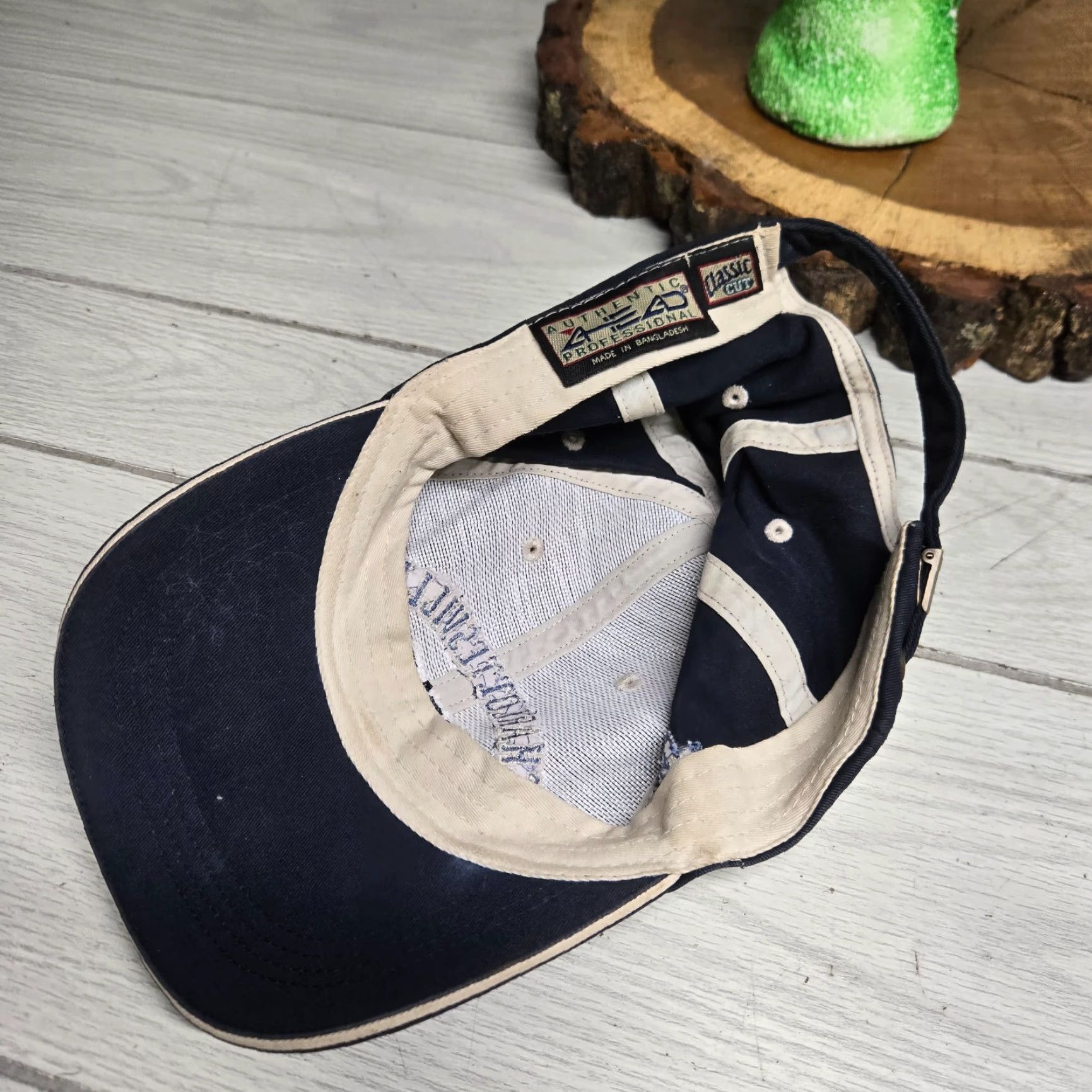 Vintage VINTAGE Charlottesville Hat Baseball Cap Cotton Blue One Size Men Adult Blue Trendy Cotton Baseball Cap Strapback Virginia VA Size ONE SIZE - 5 Thumbnail