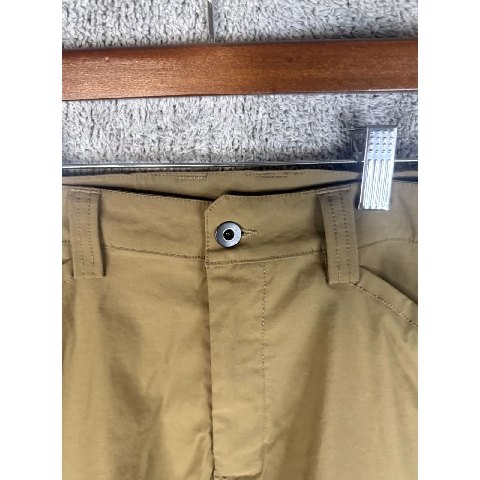 GORUCK GORUCK Pants Mens 34x36 Brown Nylon Spandex Tough Dry Hiking USA Made Outdoor Straight Leg Pocket Zip Fly Casual Activewear Size US 34 / EU 50 - 4 Thumbnail