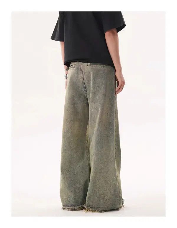 Other Vintage street hip-hop washed and faded micro flare jeans Size US 30 / EU 46 - 6 Thumbnail