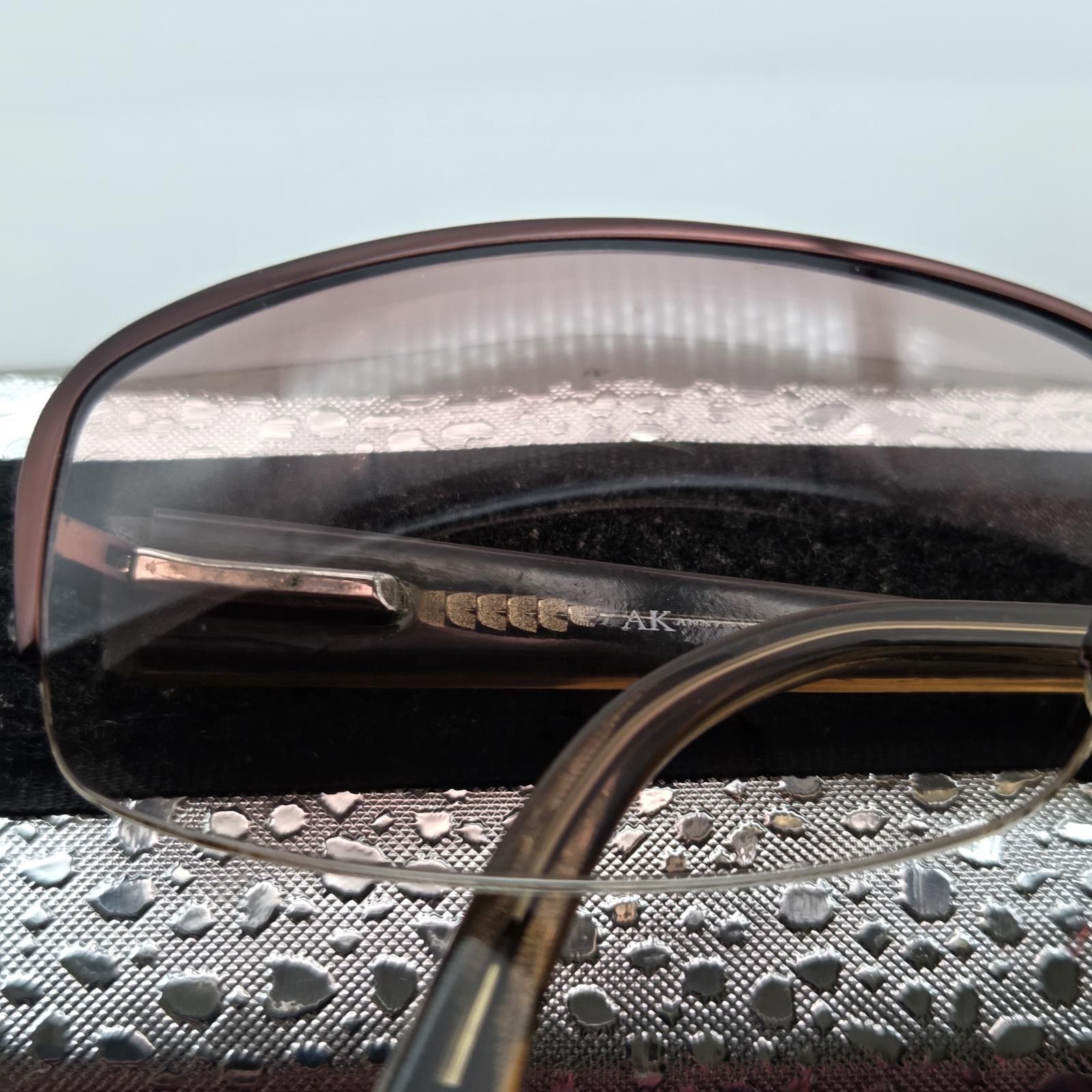 Designer Anne Klein AK6118 Eyeglasses FRAMES ONLY Bronze 56-18-135 Size ONE SIZE - 4 Thumbnail