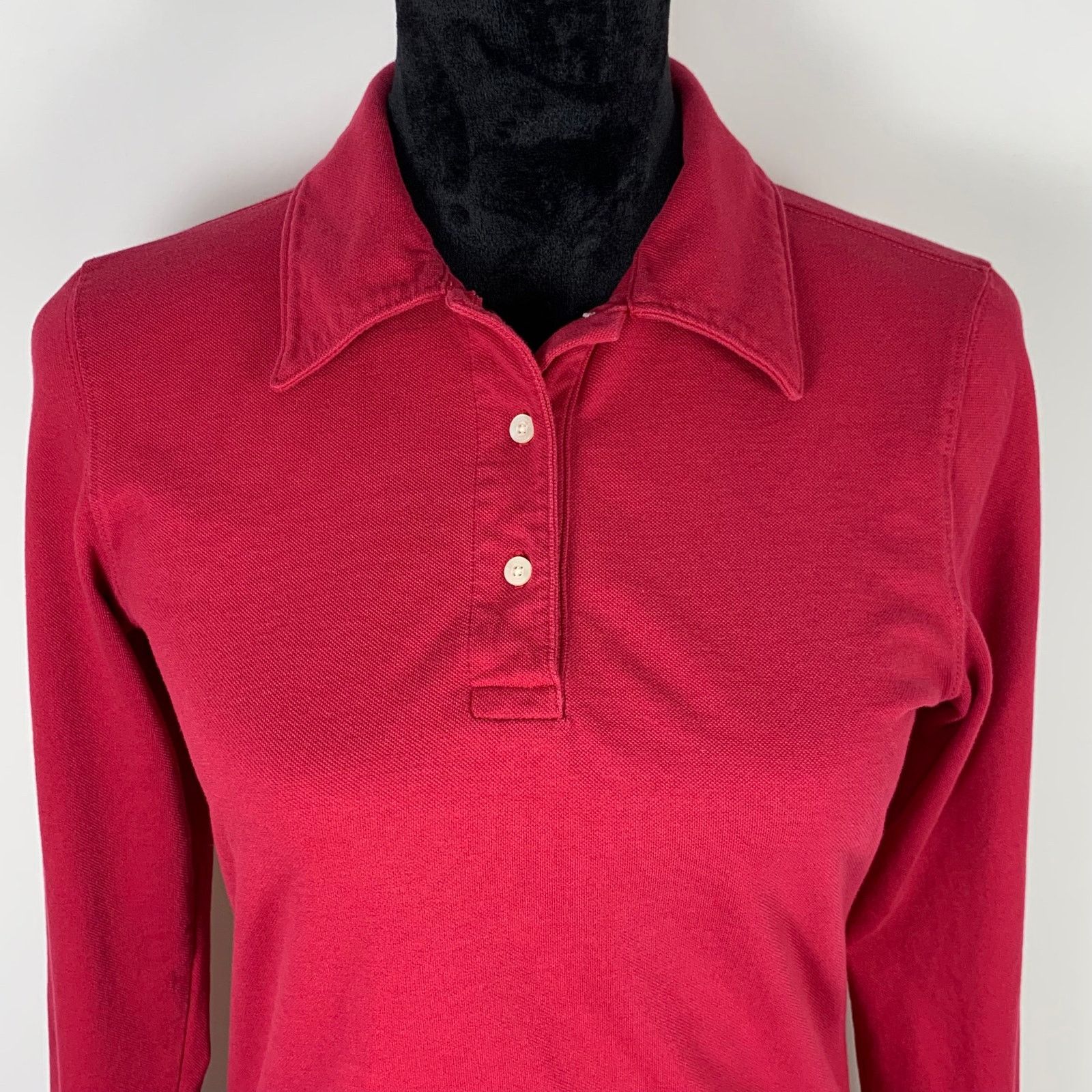 Vineyard Vines Vineyard Vines by Shep & Ian Polo Shirt Women's Small Red Size S / US 4 / IT 40 - 4 Thumbnail